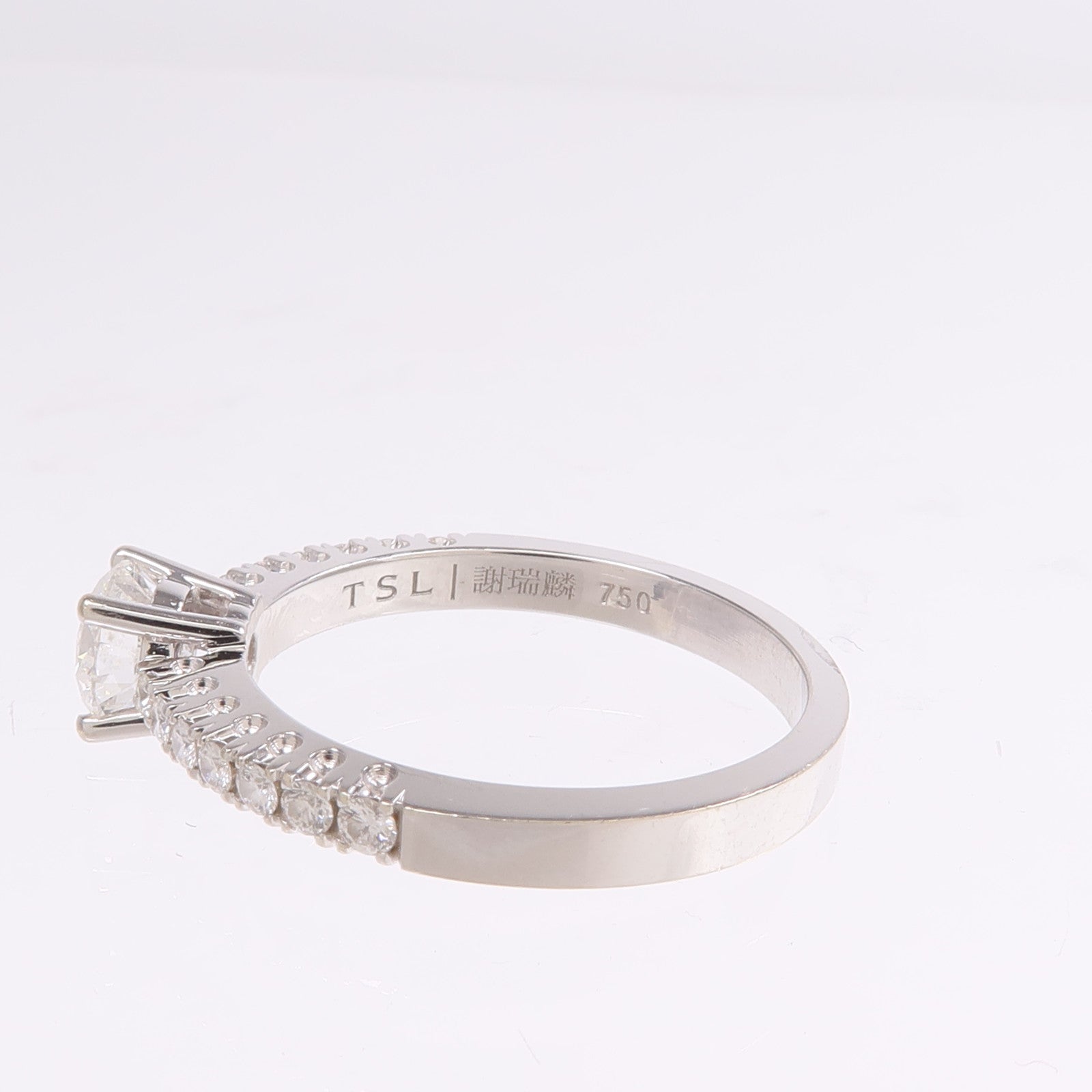 JEWELRY 18K白金Diamond Ring鑽石戒指