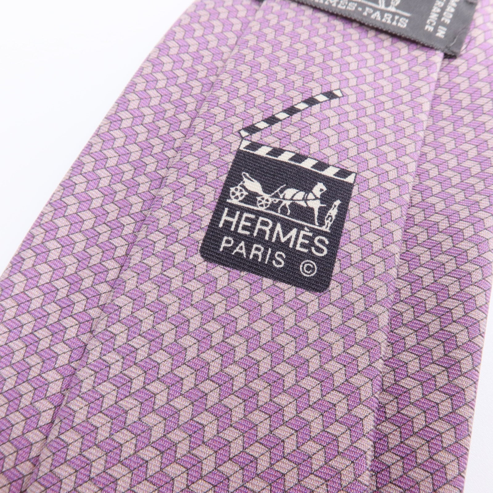 HERMES 【激減優惠】絲質Necktie領帶