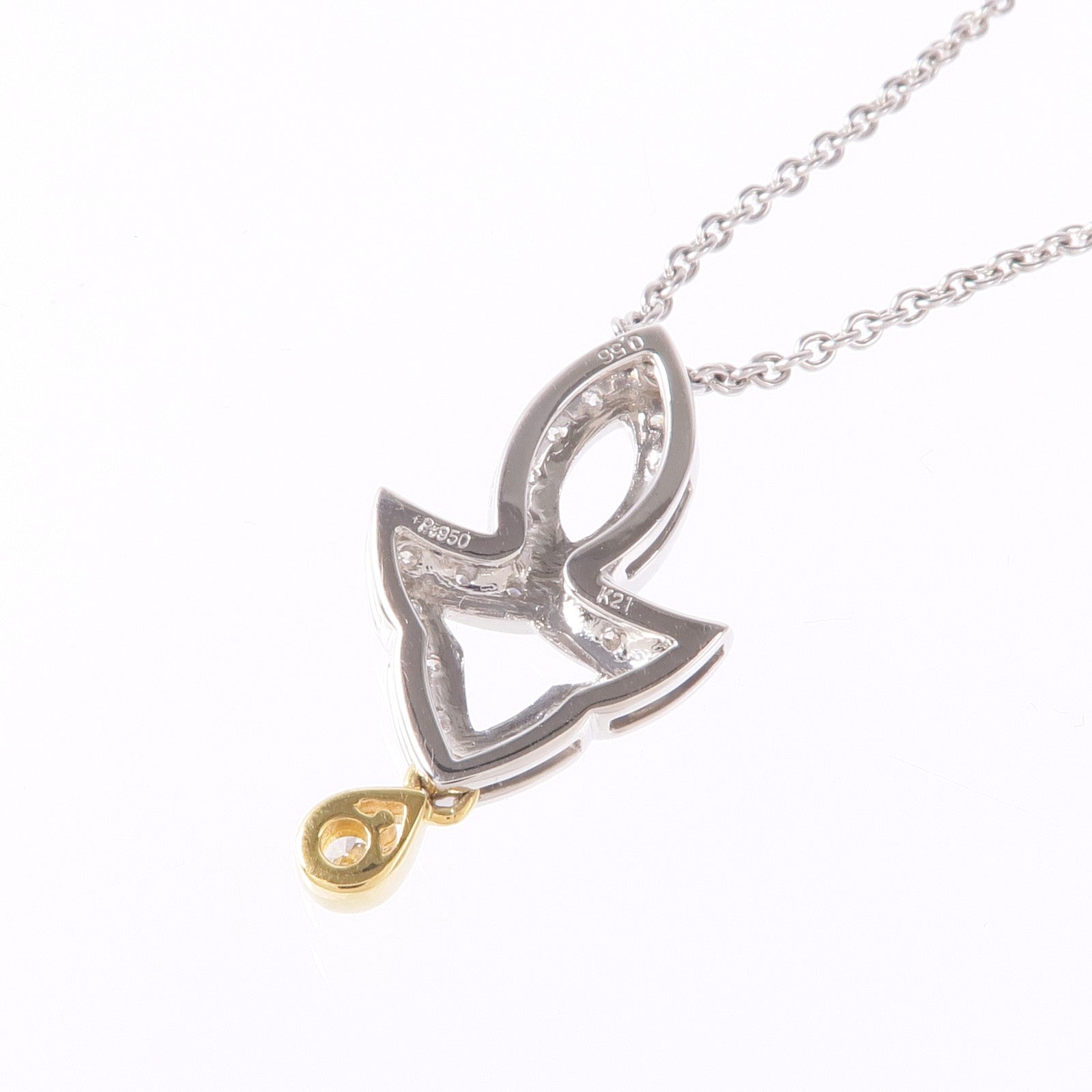 JEWELRY PT950/PT850/鉑金/K21 Diamond Necklace鑽石項鍊