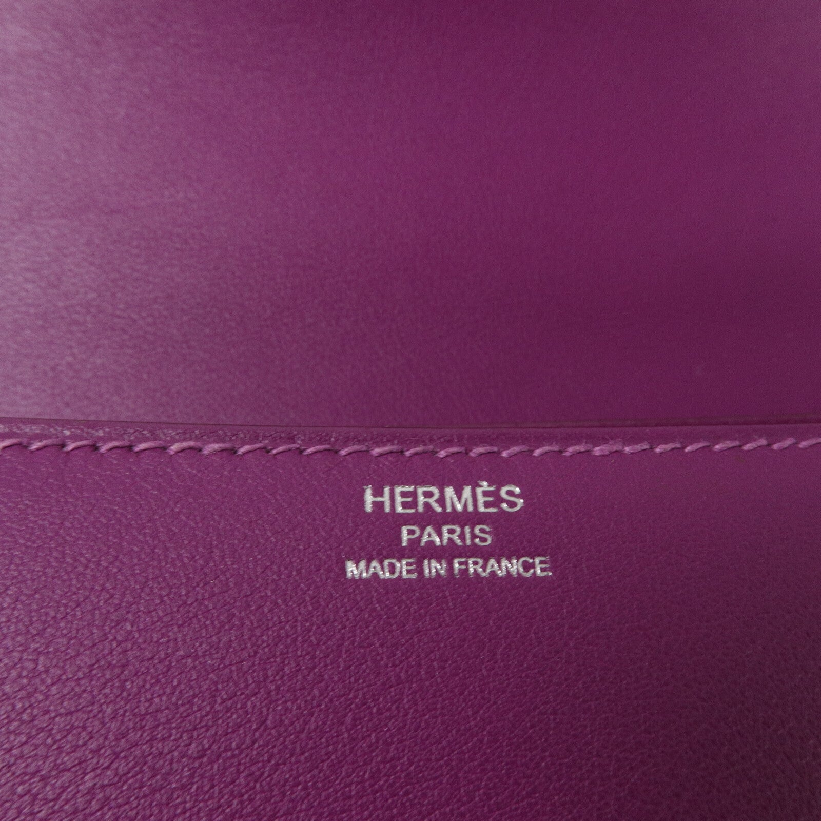 HERMES Swift皮革Constance Elan肩背袋Anemone