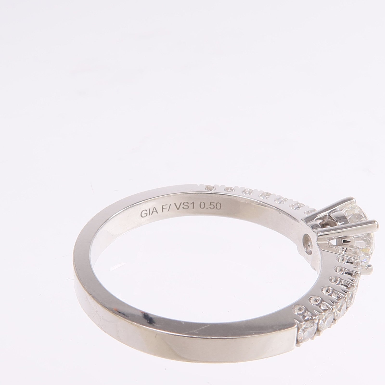 JEWELRY 18K白金Diamond Ring鑽石戒指