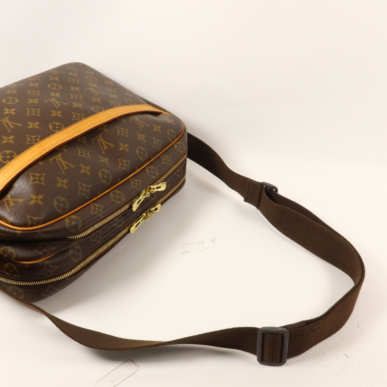 LOUIS VUITTON Monogram Reporter GM肩背袋