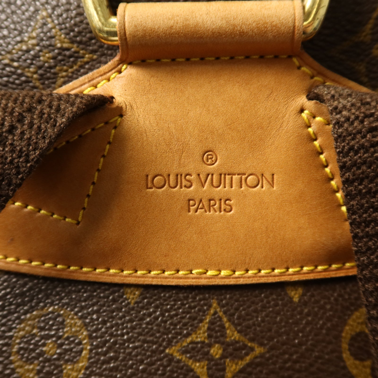 LOUIS VUITTON Monogram Montsouris GM金扣背包