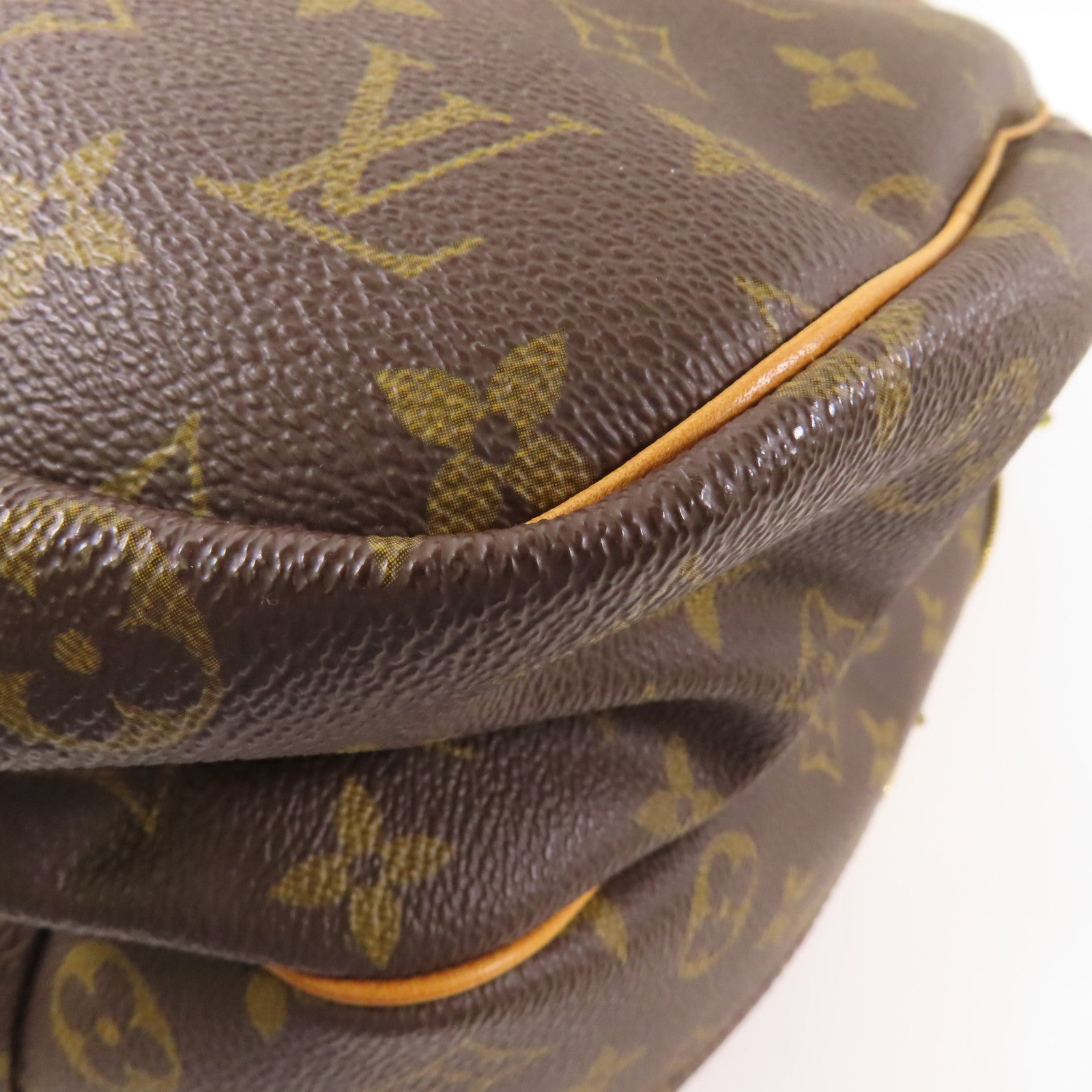 LOUIS VUITTON LV GHW Alize 24H 2 Way Shoulder Boston Bag M41399 Monogram Brown
