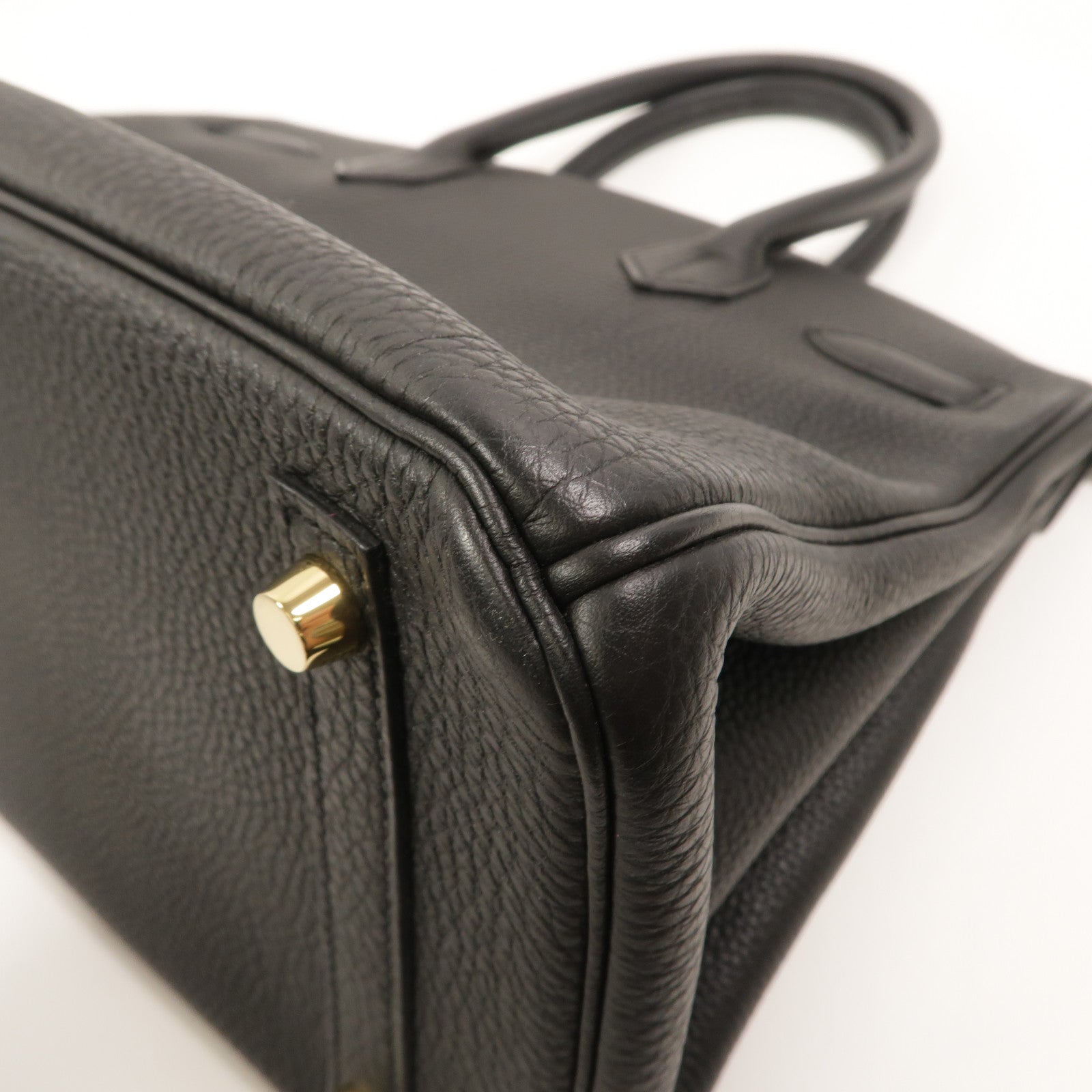 HERMES Togo皮革Birkin 30手挽袋Noir
