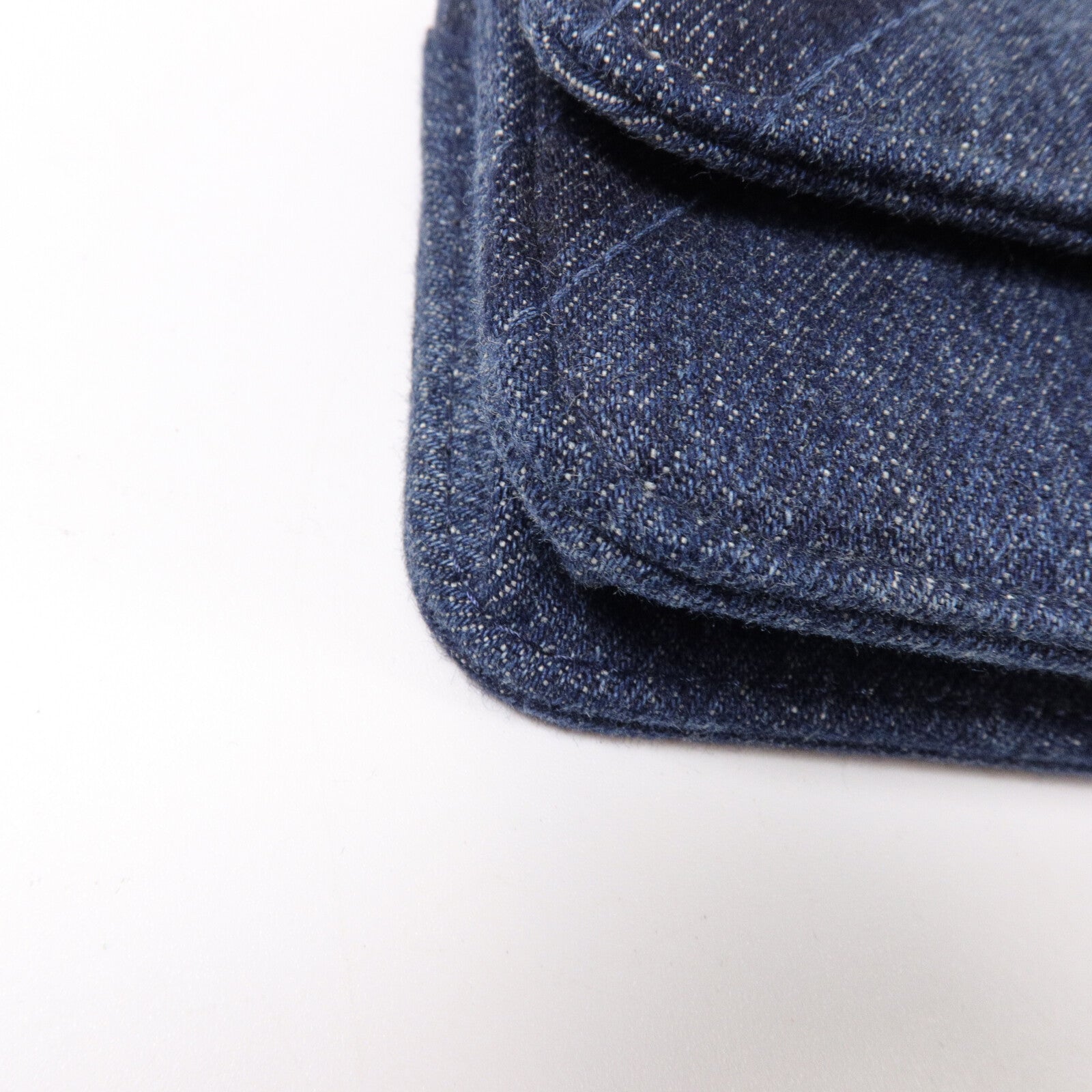 CHANEL 牛仔布19 Wallet On Chain鏈帶手挽肩背兩用袋