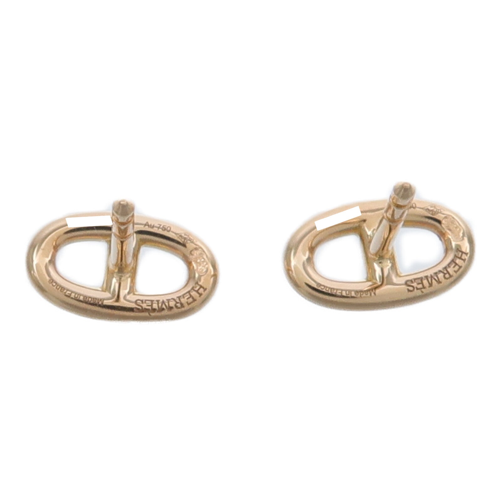 HERMES 18K玫瑰金Farandole Earrings耳環