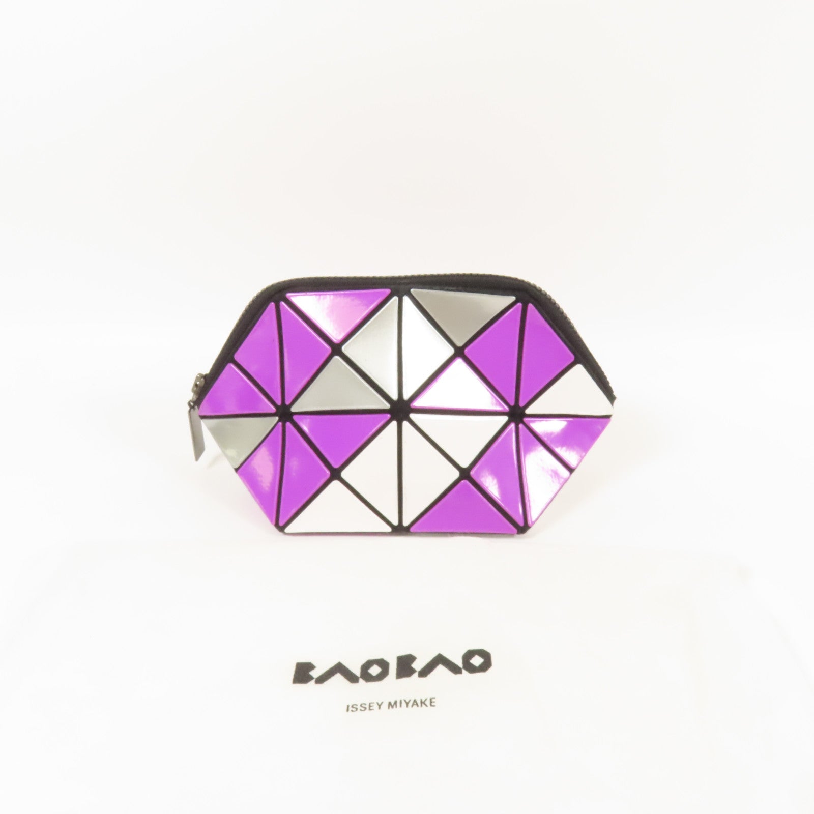BAO BAO ISSEYMIYAKE PVC Clutch 4x6 手拿包