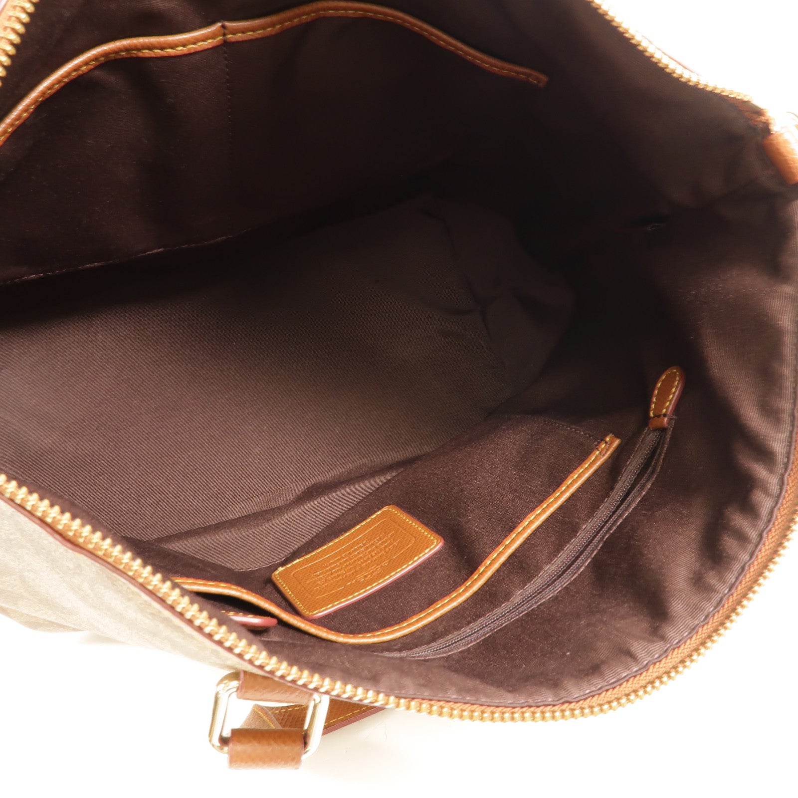 COACH 塗層帆布2Way Shoulder手挽肩背兩用袋