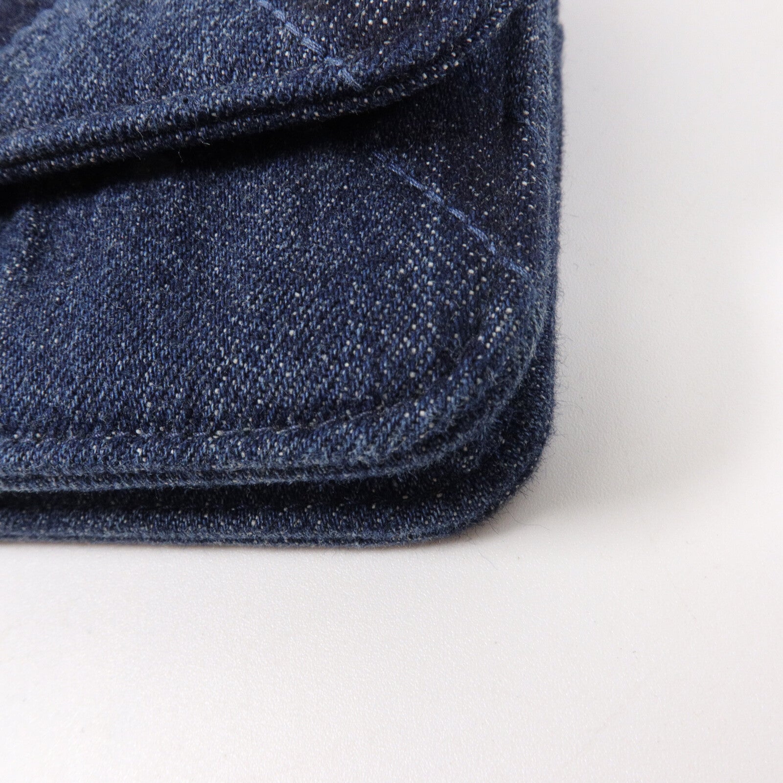 CHANEL 牛仔布19 Wallet On Chain鏈帶手挽肩背兩用袋