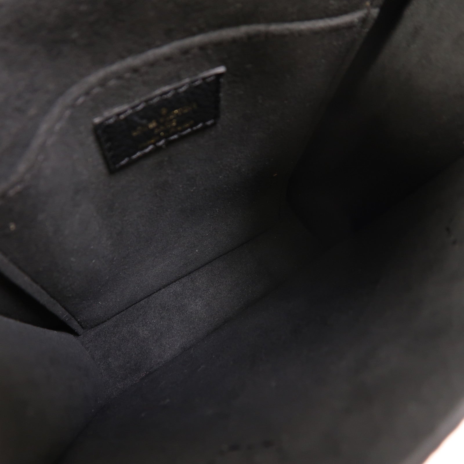 LOUIS VUITTON 【激減優惠】Monogram Empreinte Petit Sac Plat金扣手挽肩背兩用袋