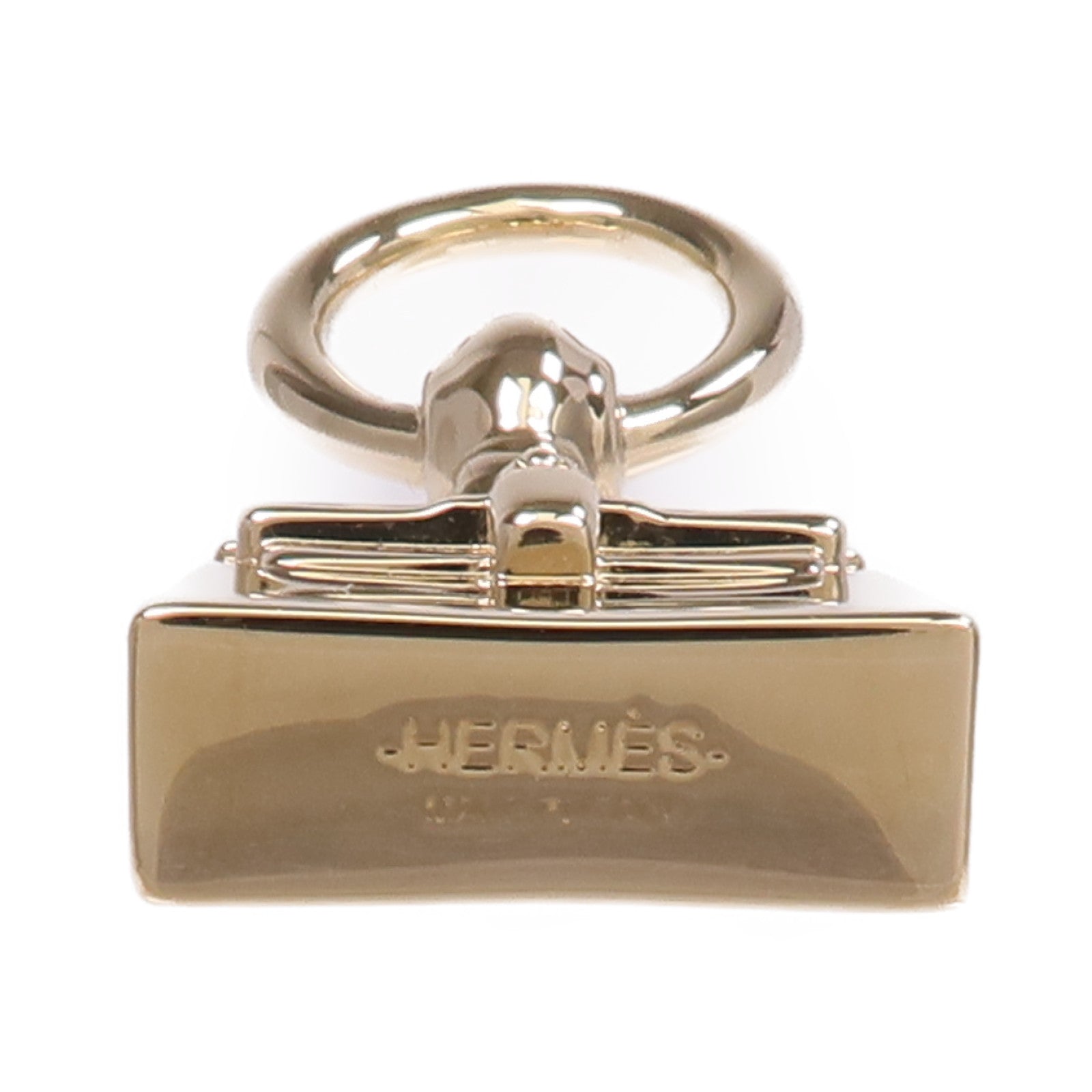 HERMES 金屬Mini Kelly Twilly Ring絲巾扣