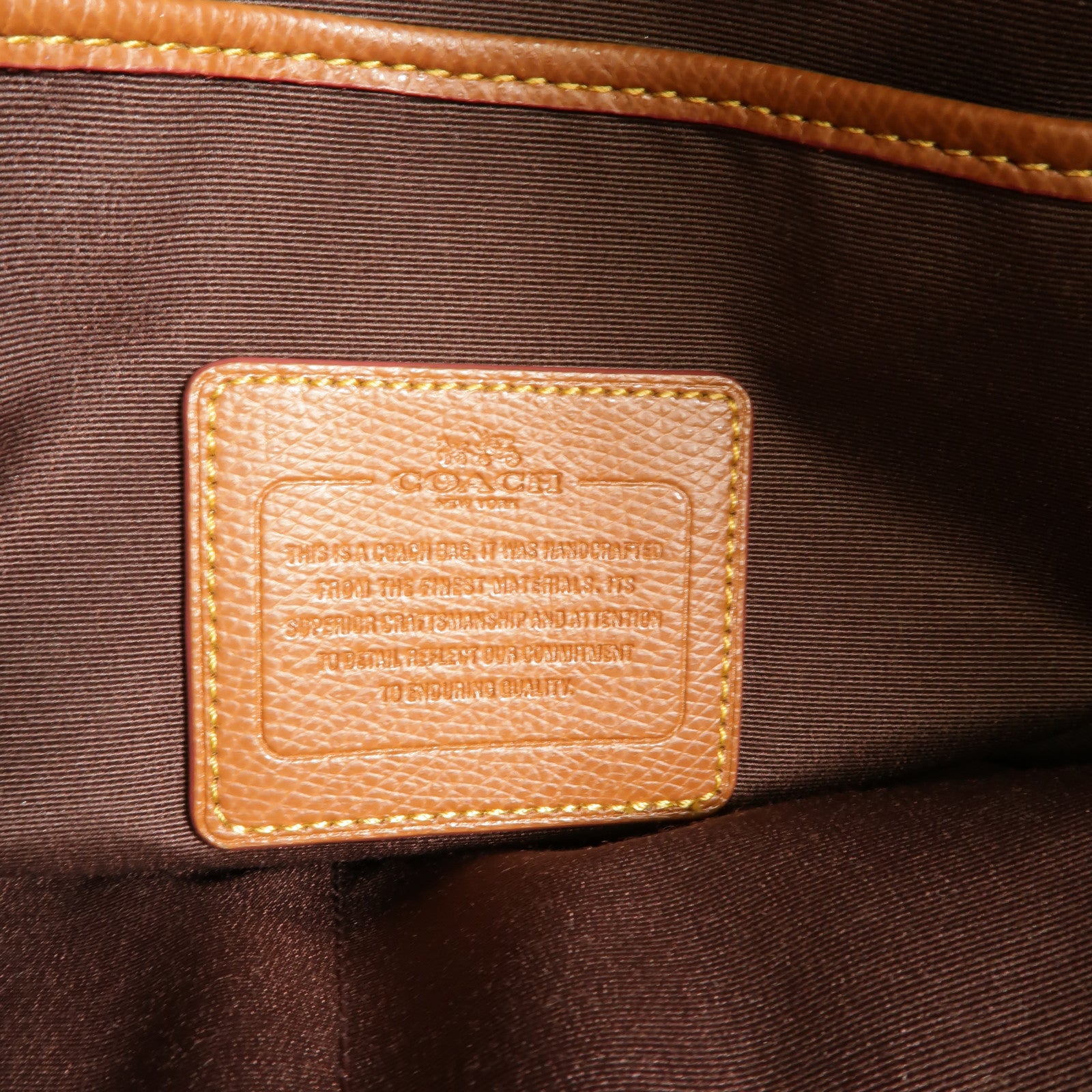 COACH 塗層帆布2Way Shoulder手挽肩背兩用袋