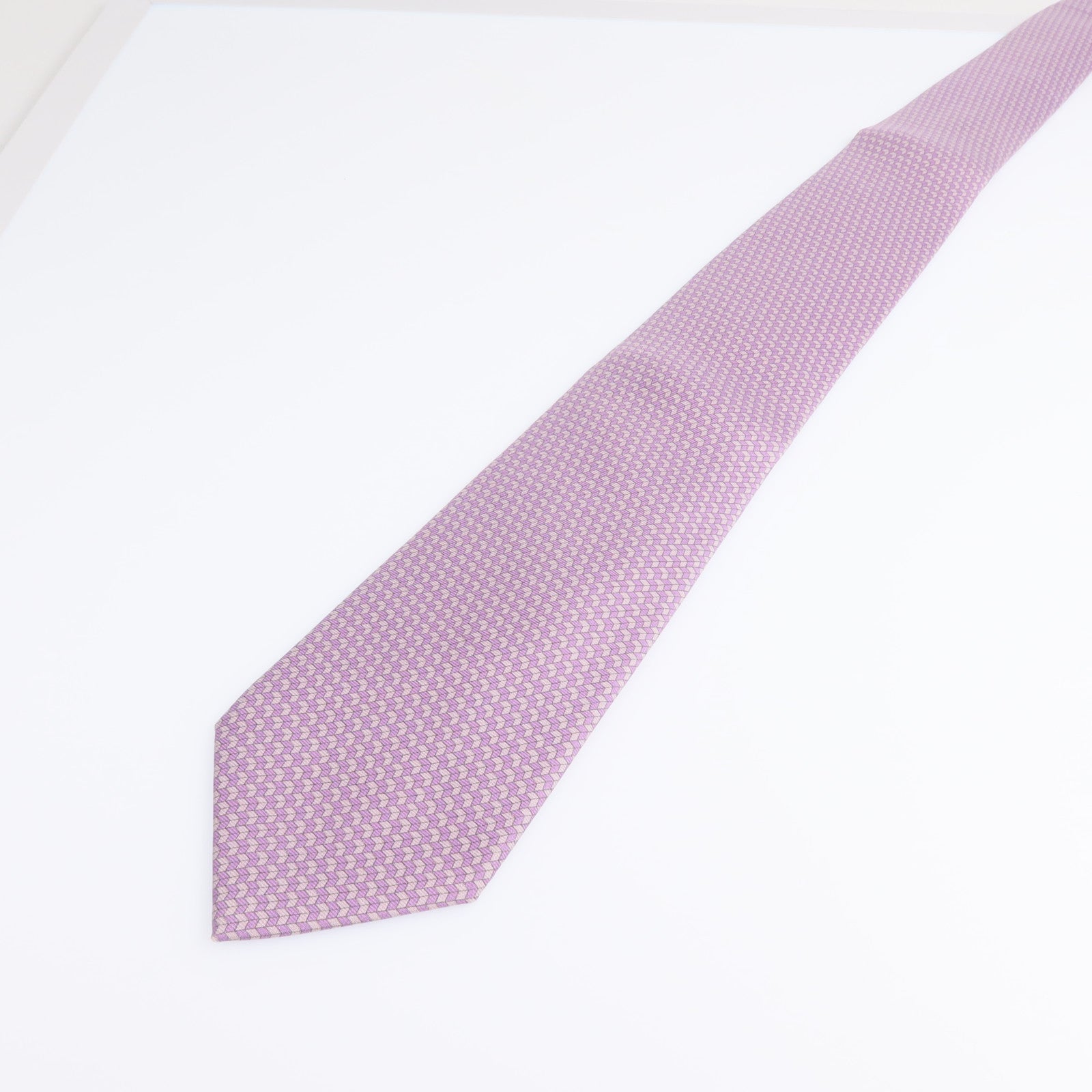 HERMES 【激減優惠】絲質Necktie領帶