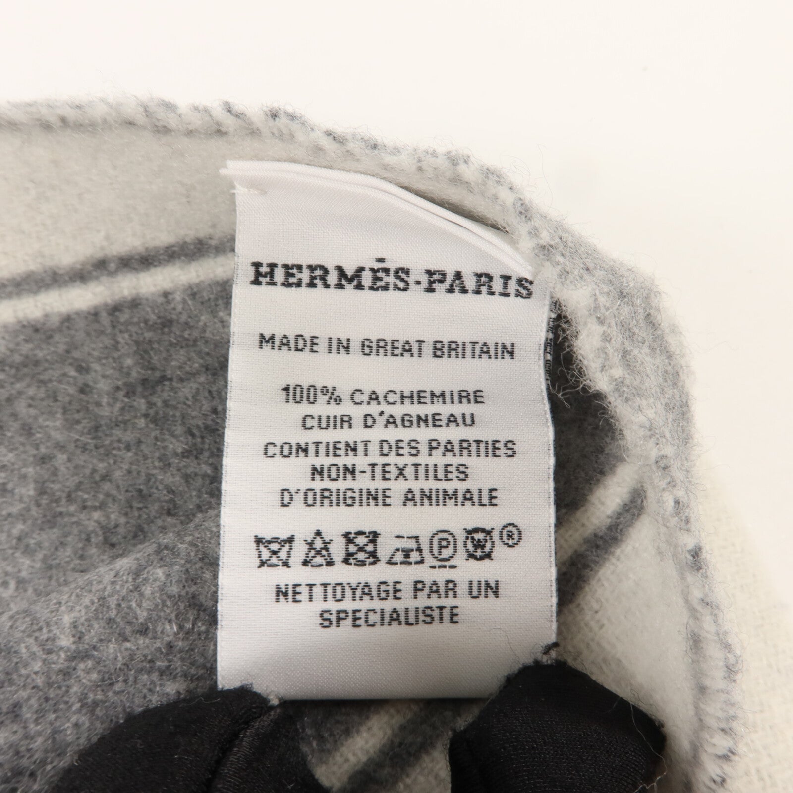 HERMES 羊絨Casaque Mors Scarf 160x30cm頸巾