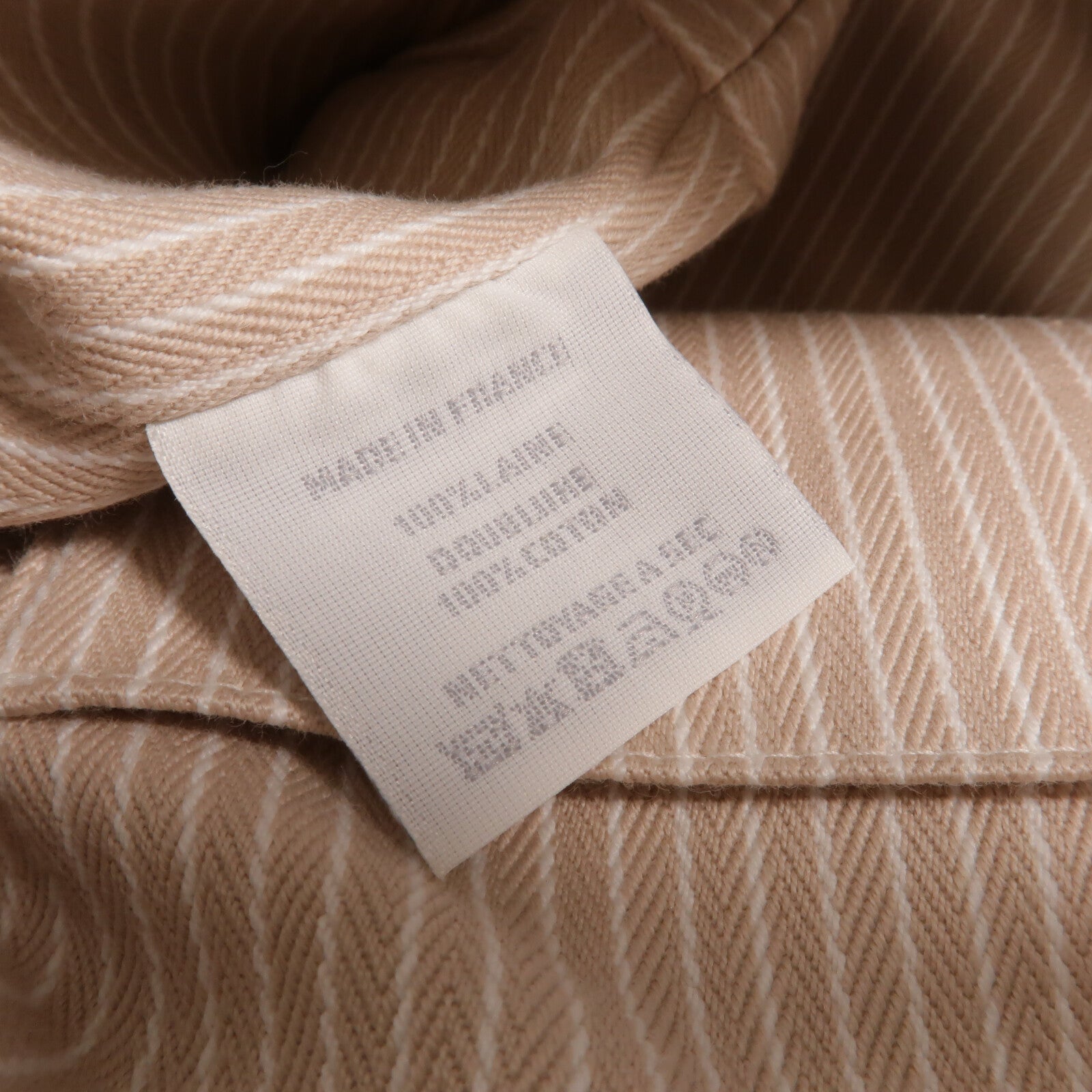 HERMES 帆布/羊毛Animaux Blocks Case GM手挽袋Bleu Gitane