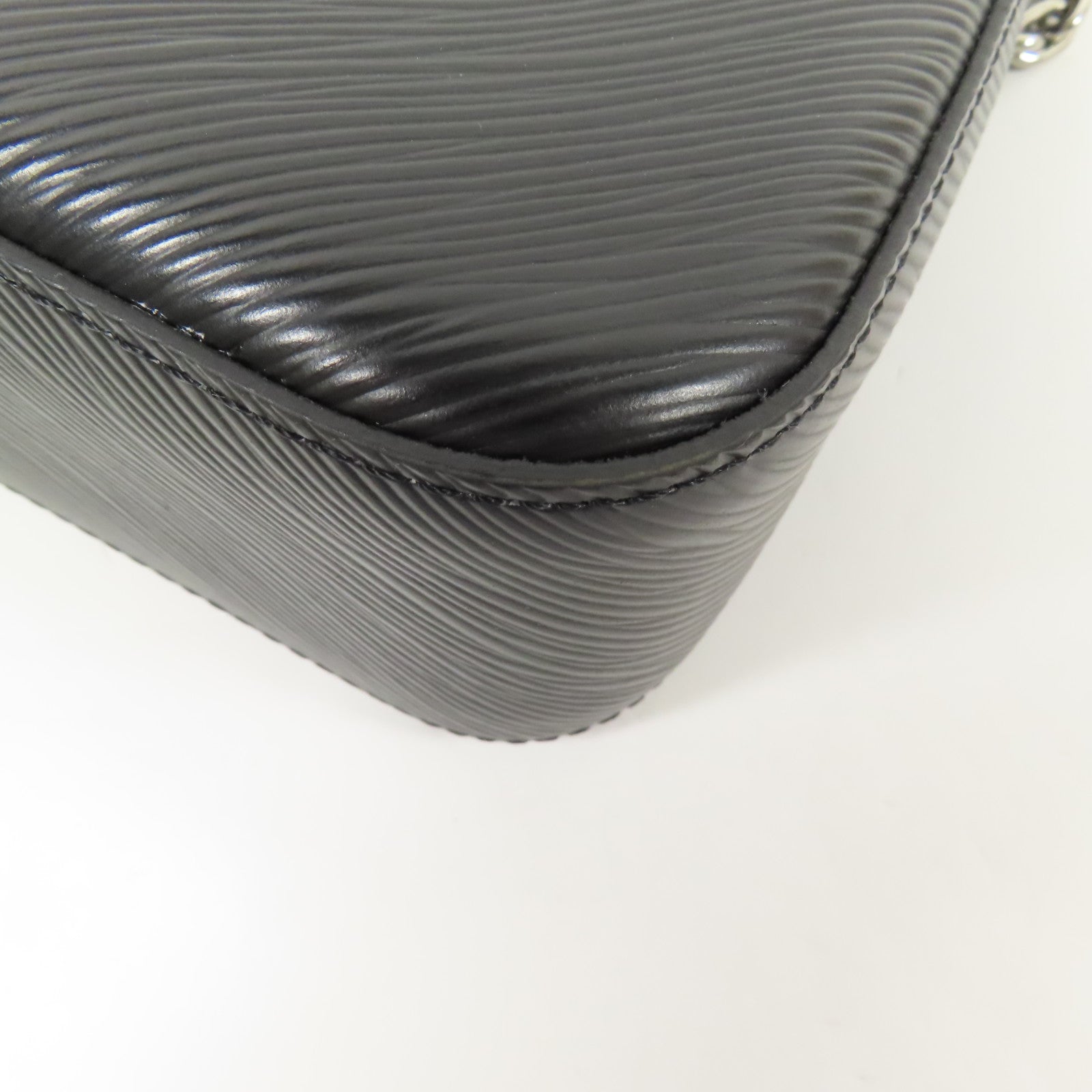 LOUIS VUITTON Epi Marelle銀扣手挽肩背兩用袋