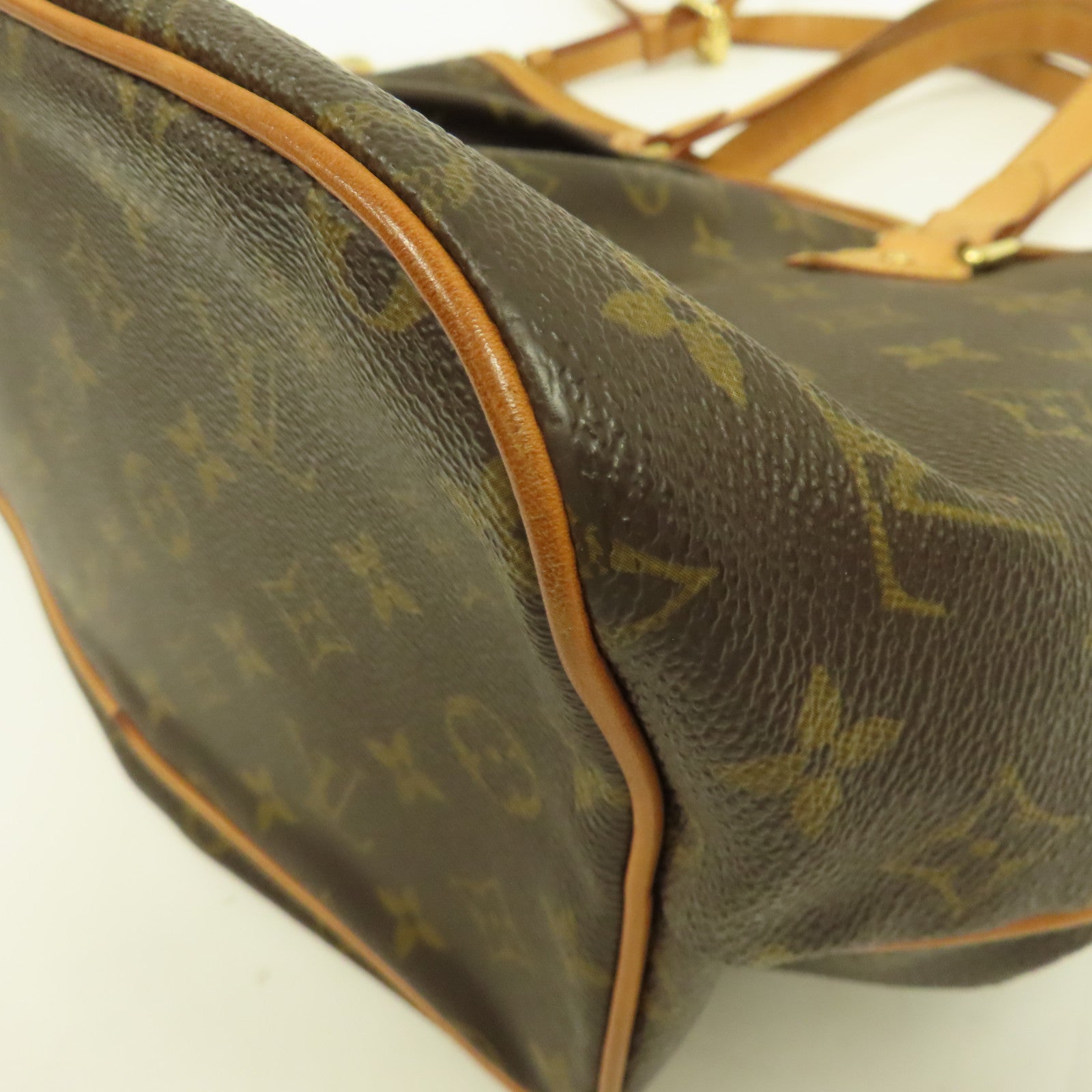 LOUIS VUITTON Monogram Palermo PM金扣手挽肩背兩用袋啡色