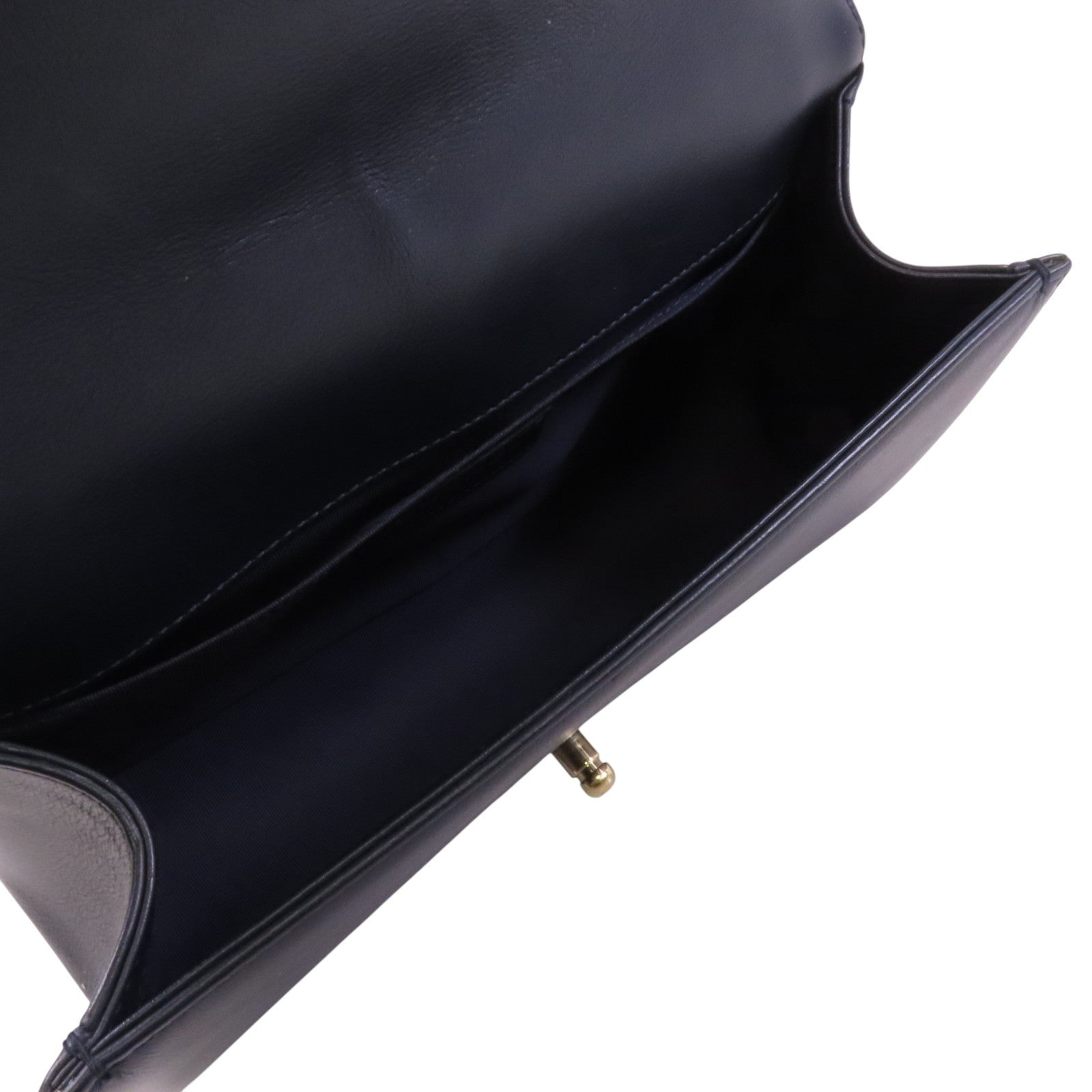 CHANEL 牛皮皮革Boy Chanel 25金扣鏈帶肩背袋