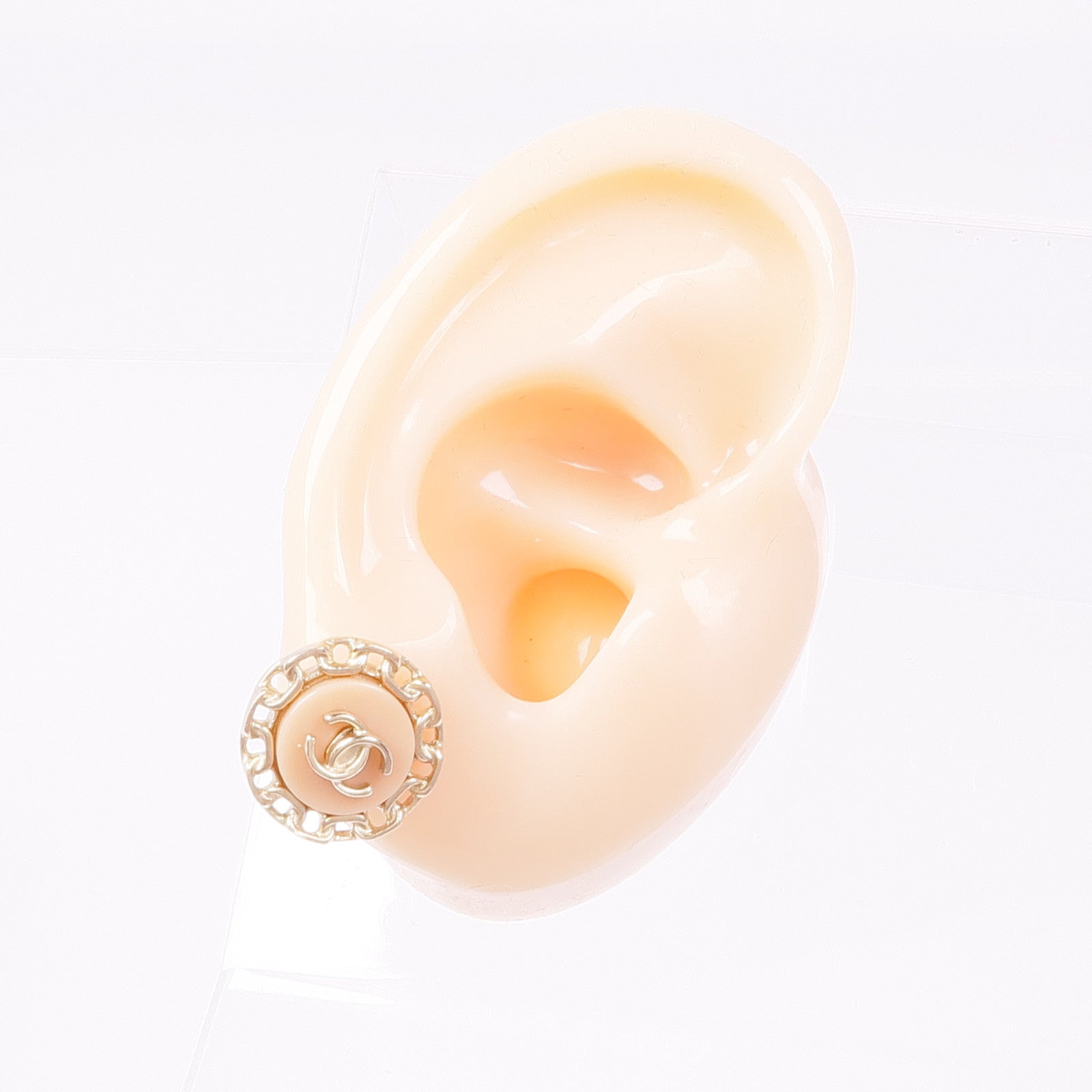 CHANEL PVC/金屬Earrings耳環