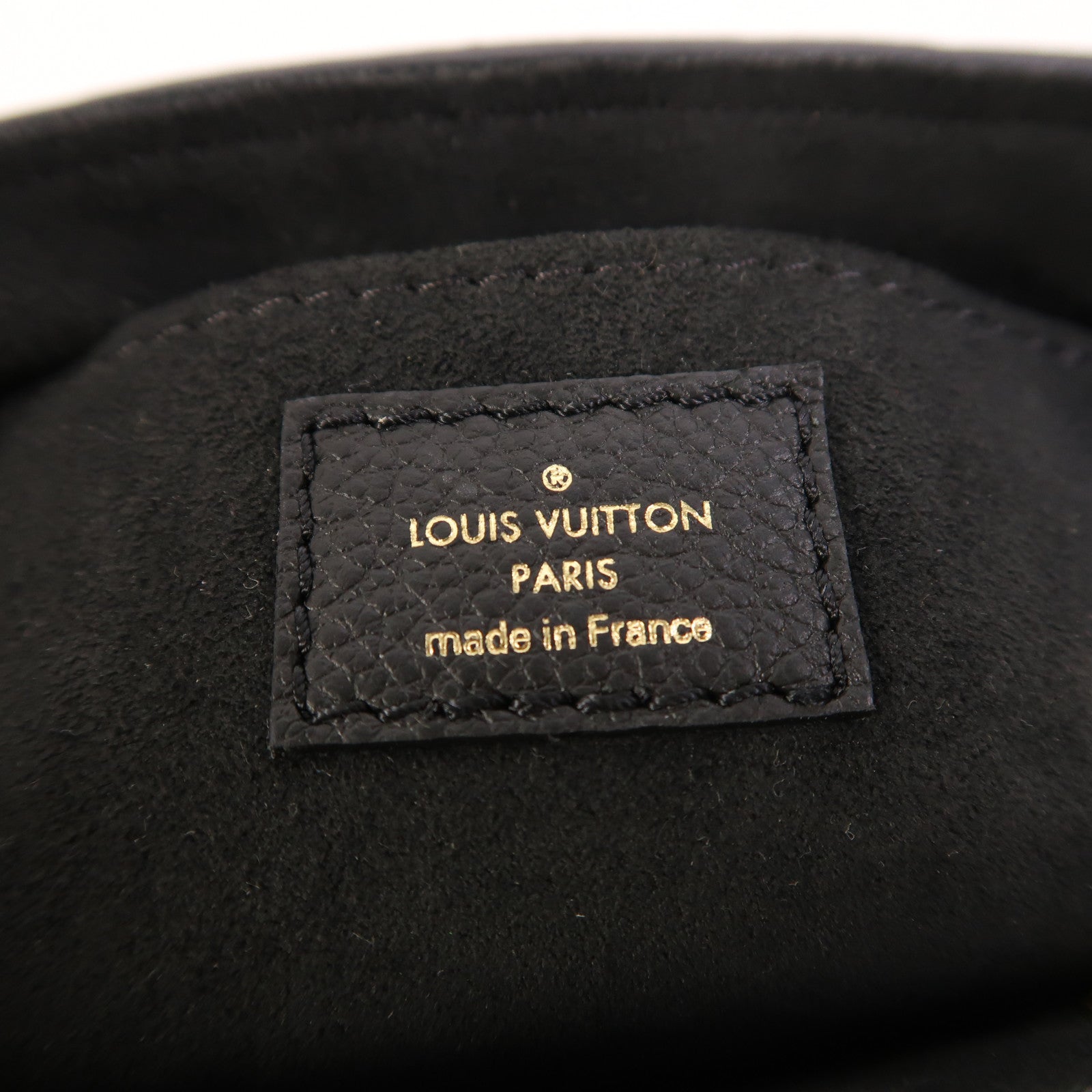 LOUIS VUITTON 【激減優惠】Monogram Empreinte Petit Sac Plat金扣手挽肩背兩用袋