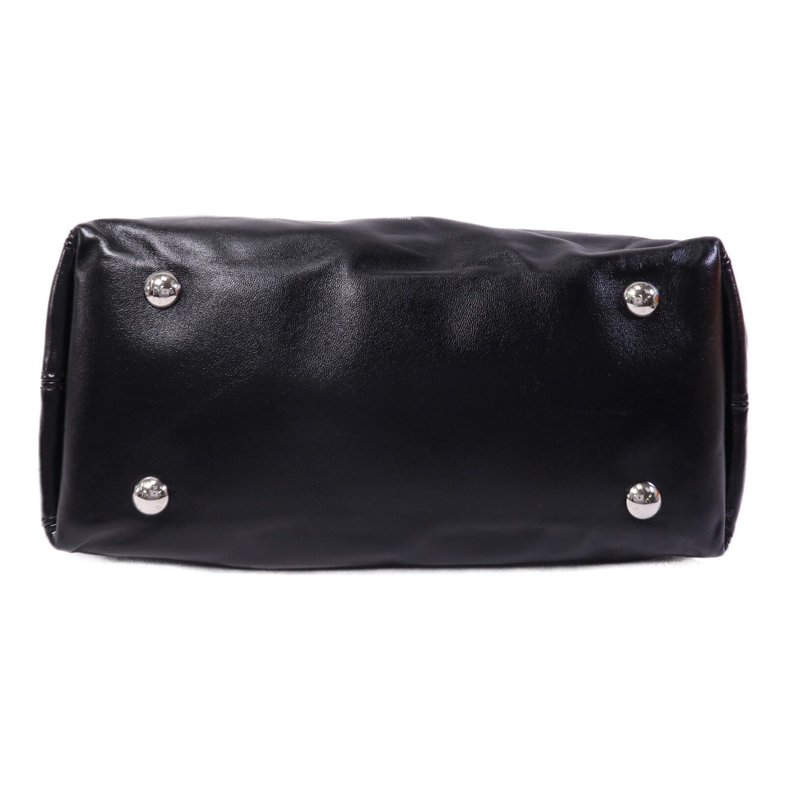 LOUIS VUITTON 羊皮皮革Carry All Vibe PM銀扣手挽肩背兩用袋