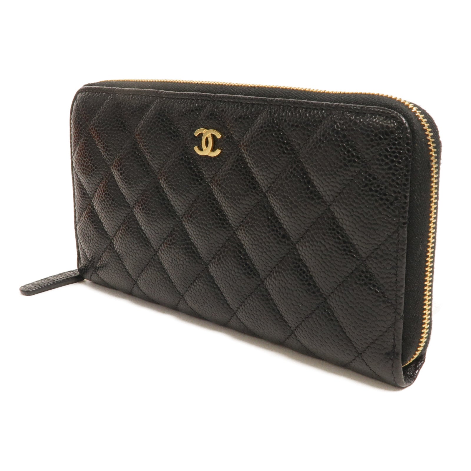 CHANEL 牛皮皮革Classic Zipped Long Wallet長錢包