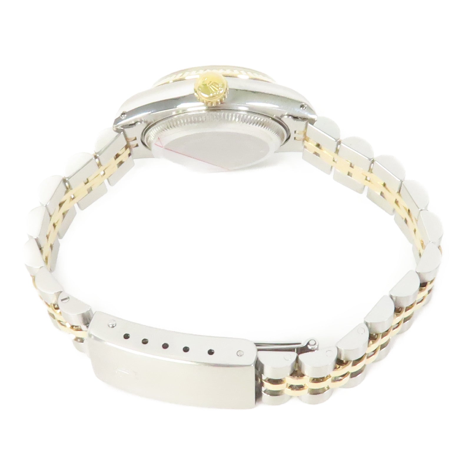 ROLEX 18K黃金/不鏽鋼Datejust手錶自動機芯黑色