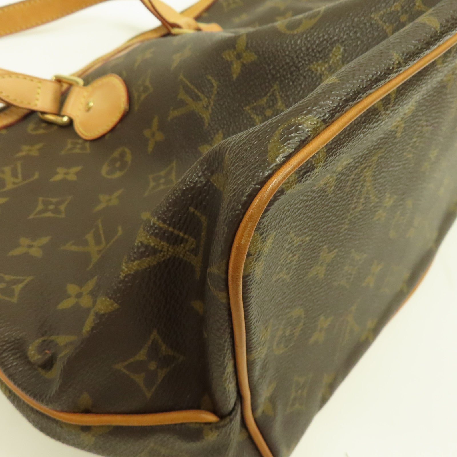 LOUIS VUITTON Monogram Palermo PM金扣手挽肩背兩用袋啡色