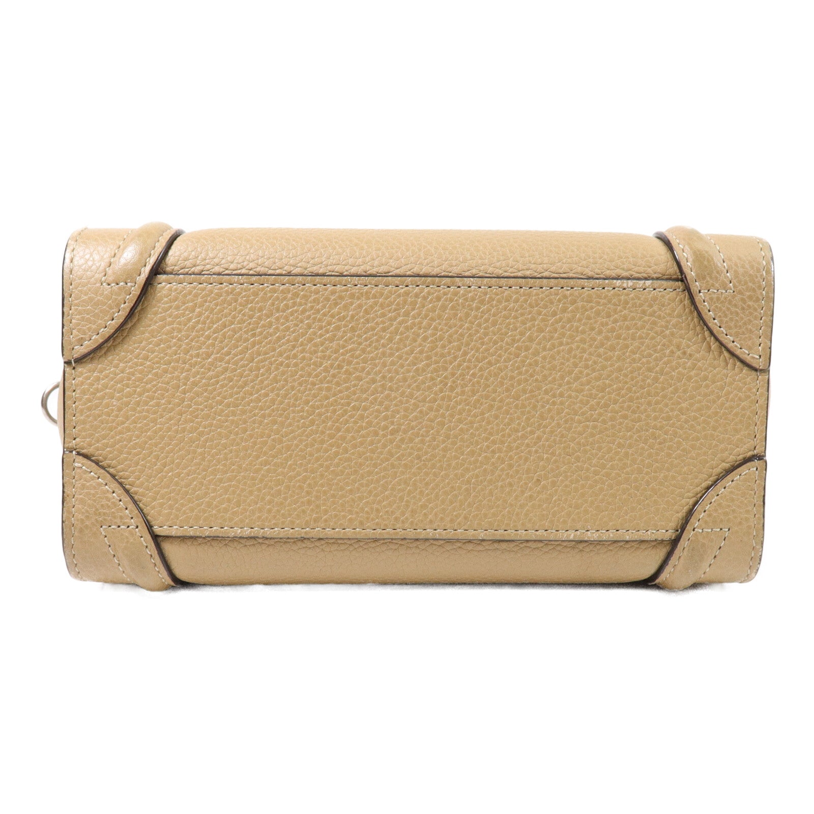 CELINE 牛皮皮革Nano Luggage手挽肩背兩用袋