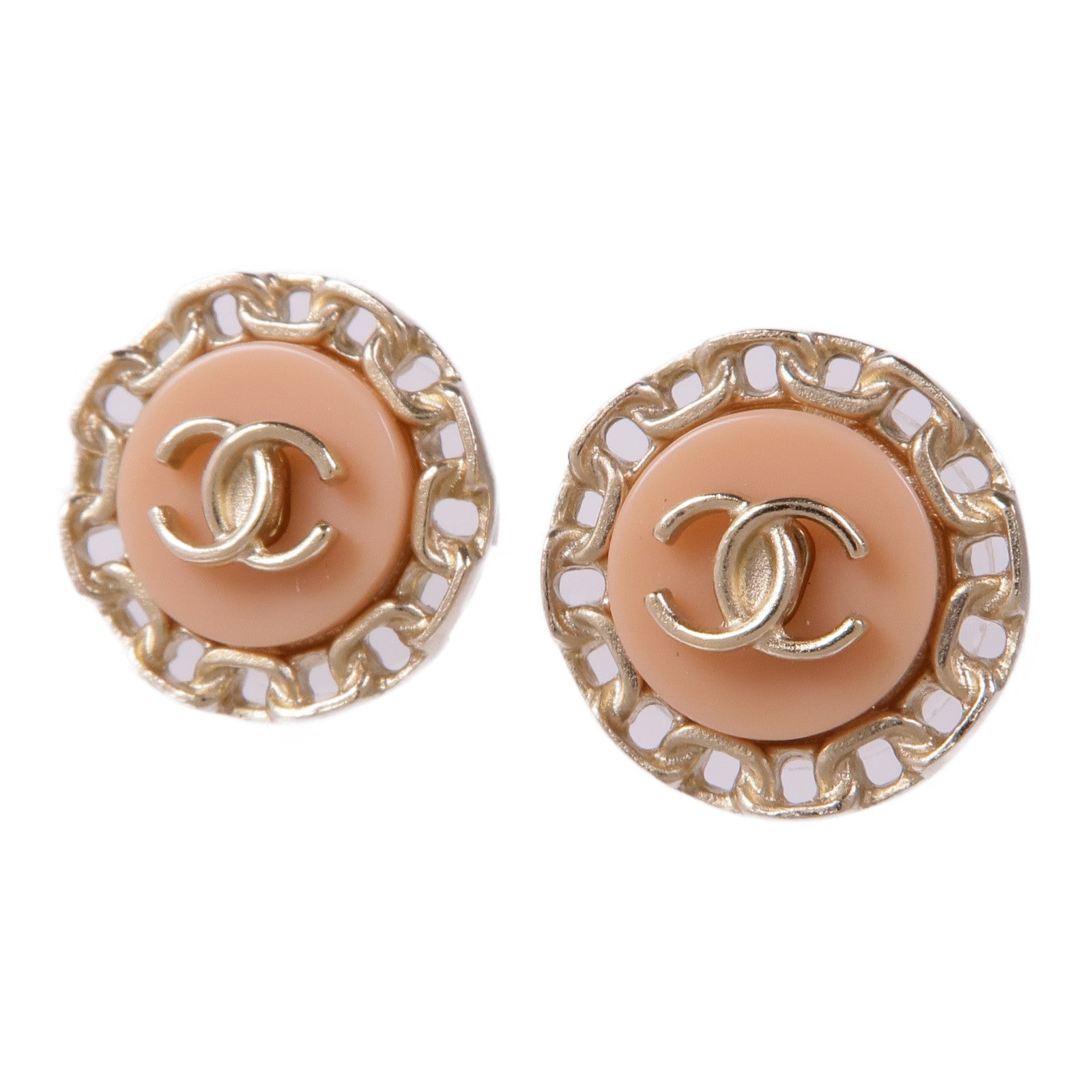 CHANEL PVC/金屬Earrings耳環