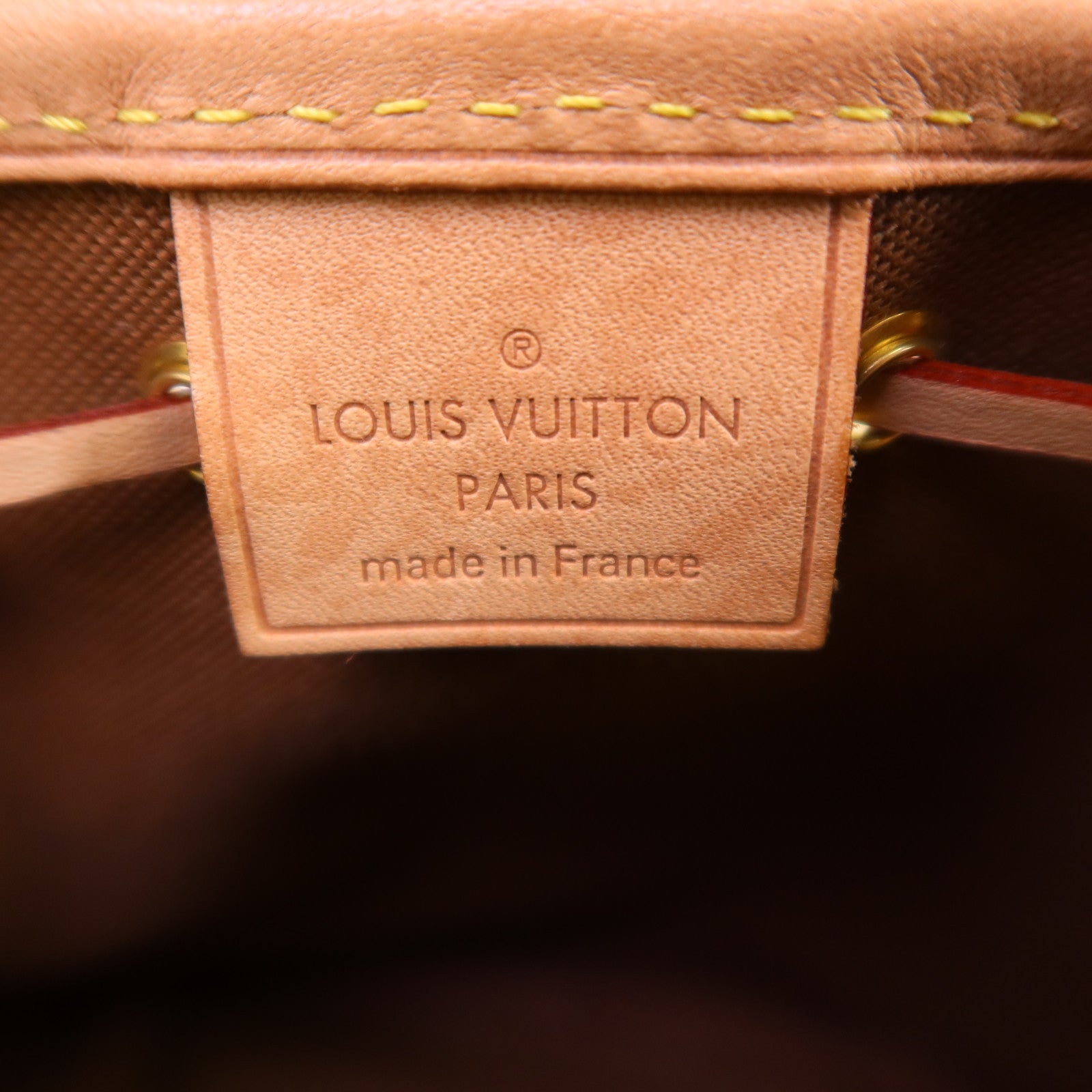 LOUIS VUITTON Monogram Nano Noe金扣肩背袋