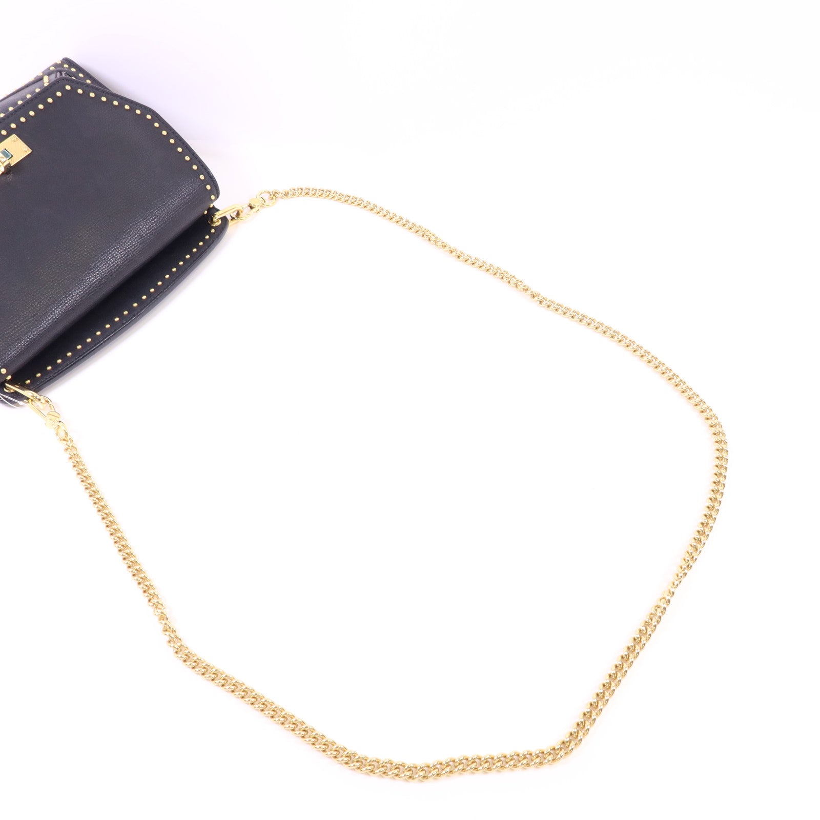 BALLY 牛皮皮革Suzy Medium金扣鏈帶肩背袋