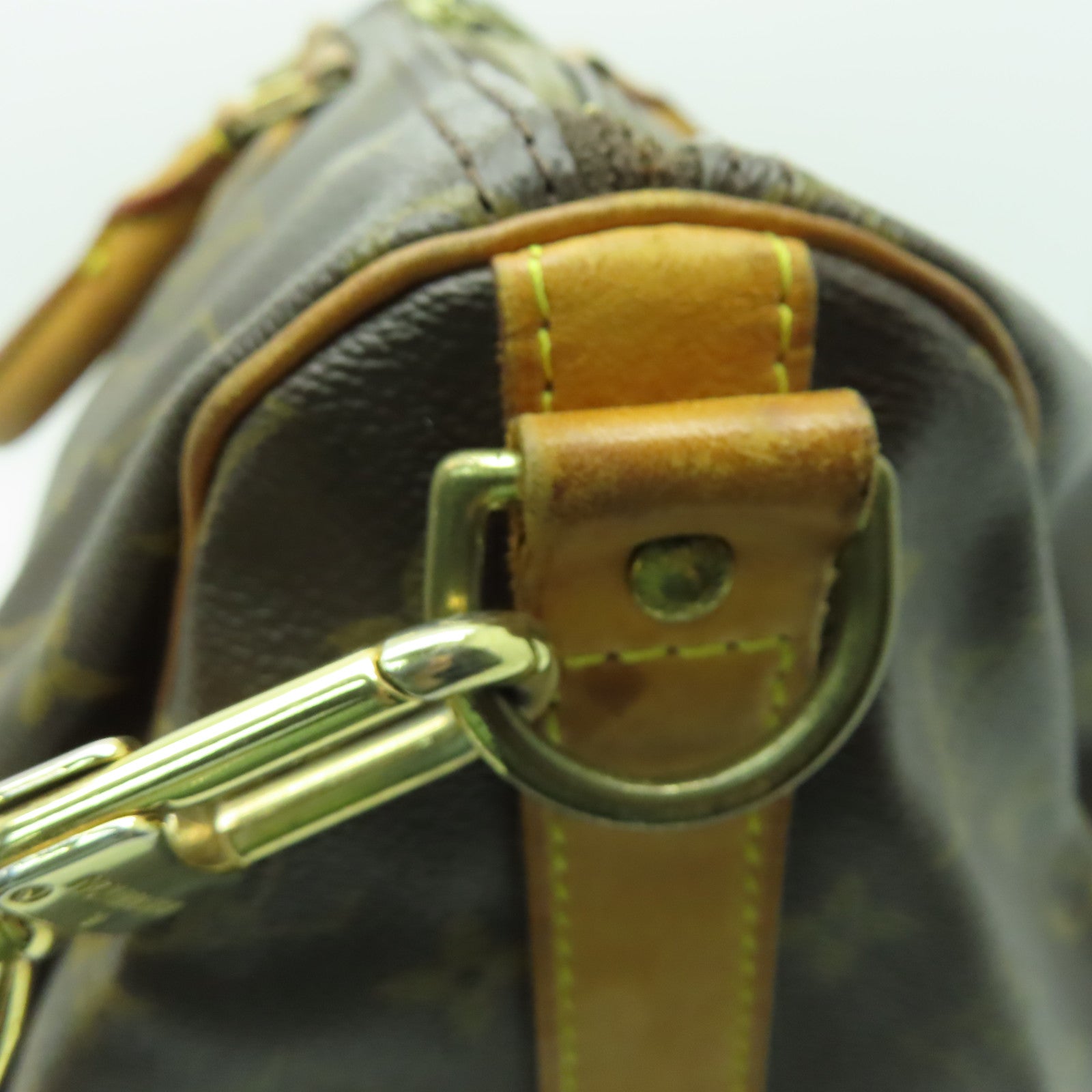 LOUIS VUITTON 【激減優惠】Monogram Keepall 45 Bandouliere金扣波士頓包棕色