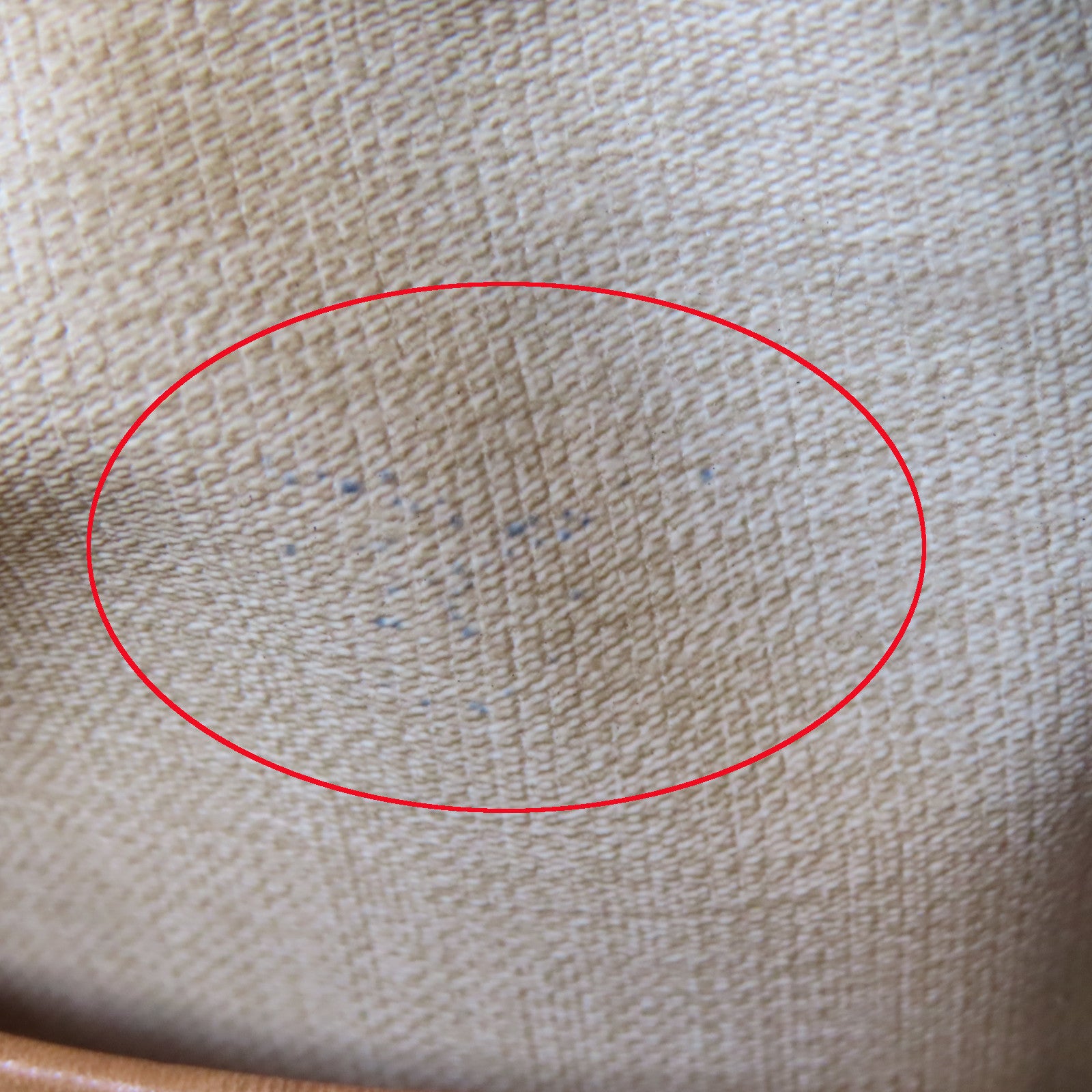 LOUIS VUITTON Monogram Trouville金扣手挽袋啡色
