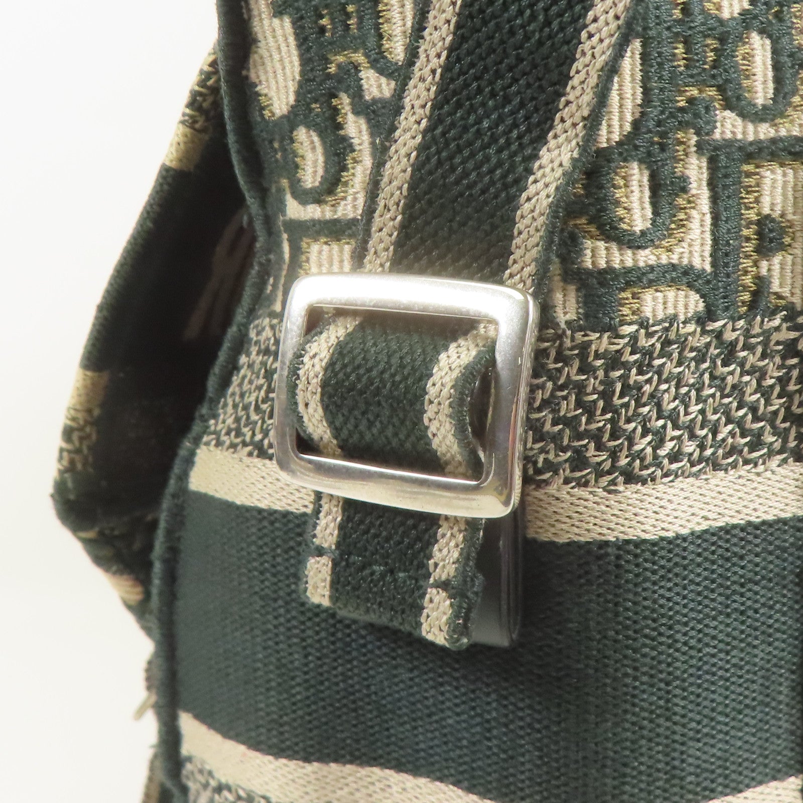 Dior 帆布Medium Diorcamp Bag銀扣肩背袋