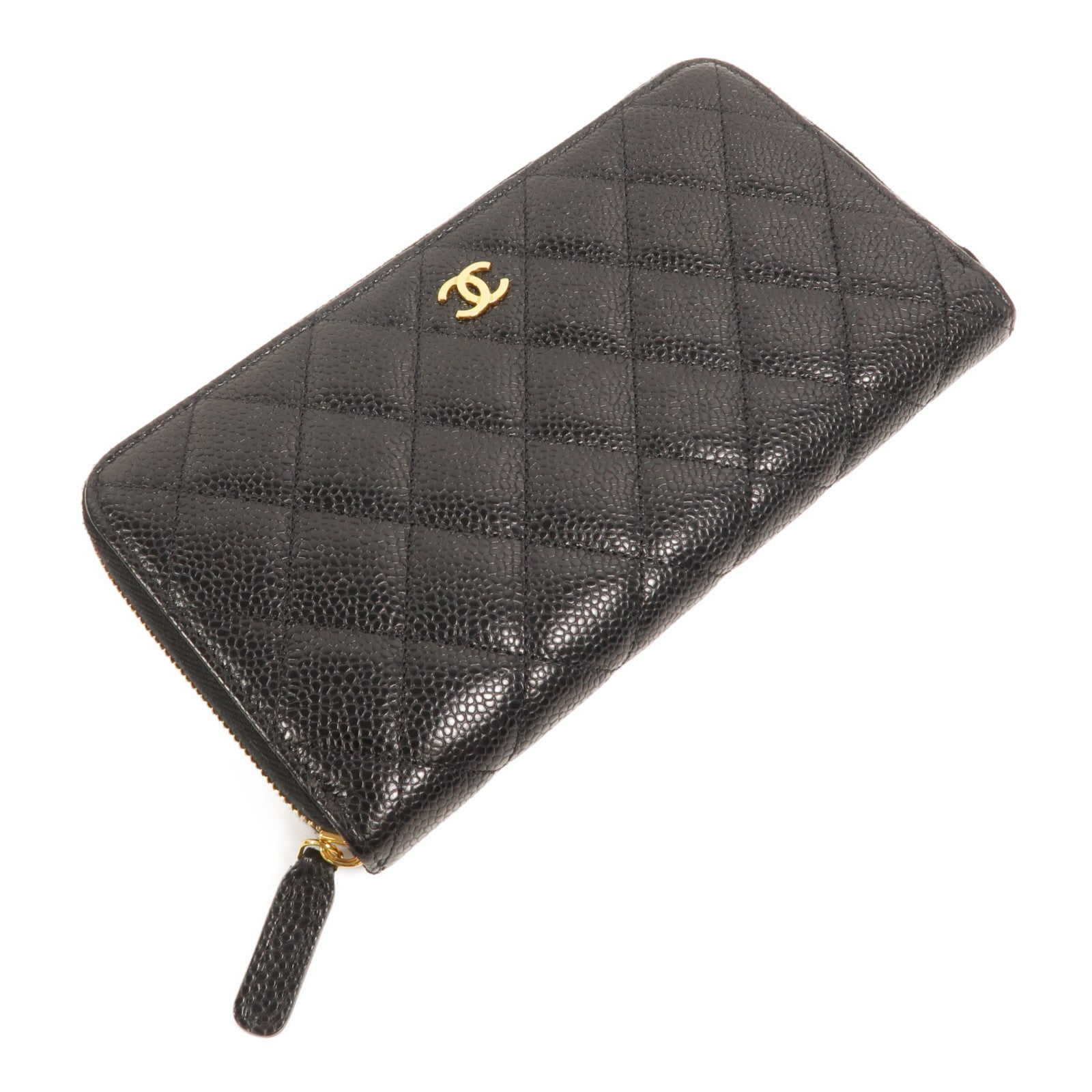 CHANEL 牛皮皮革Classic Zipped Long Wallet長錢包