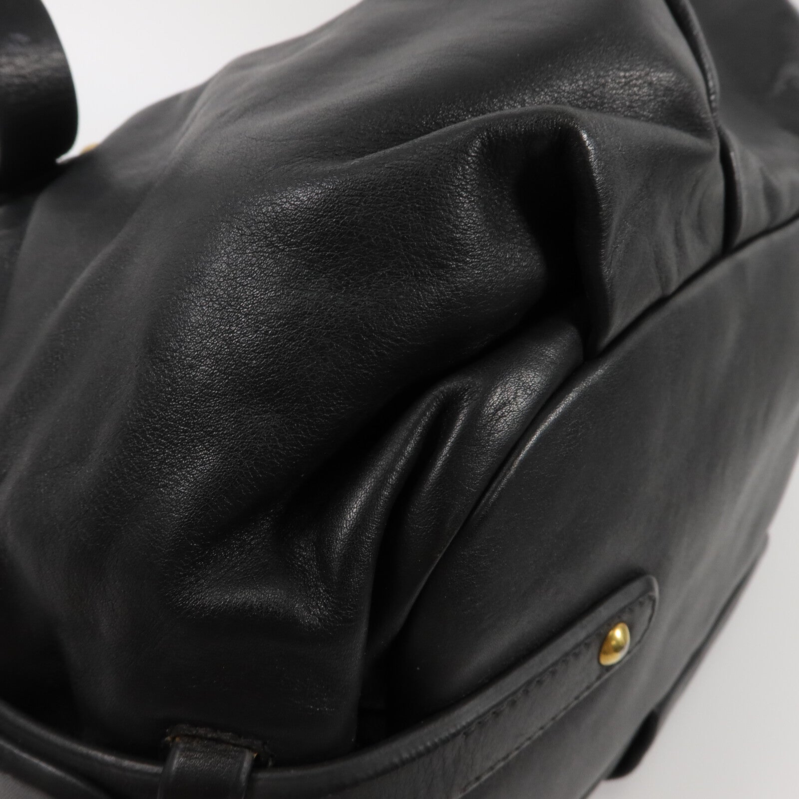 PRADA 牛皮皮革Sacca Shoulder Bag手挽肩背兩用袋