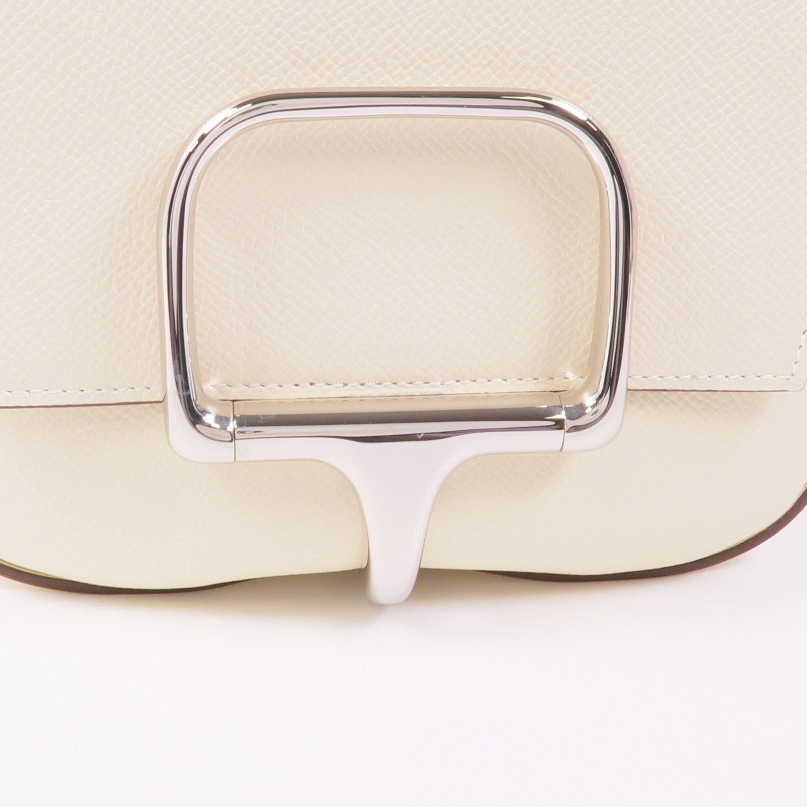 HERMES Epsom皮革Della Cavalleria Mini銀扣肩背袋
