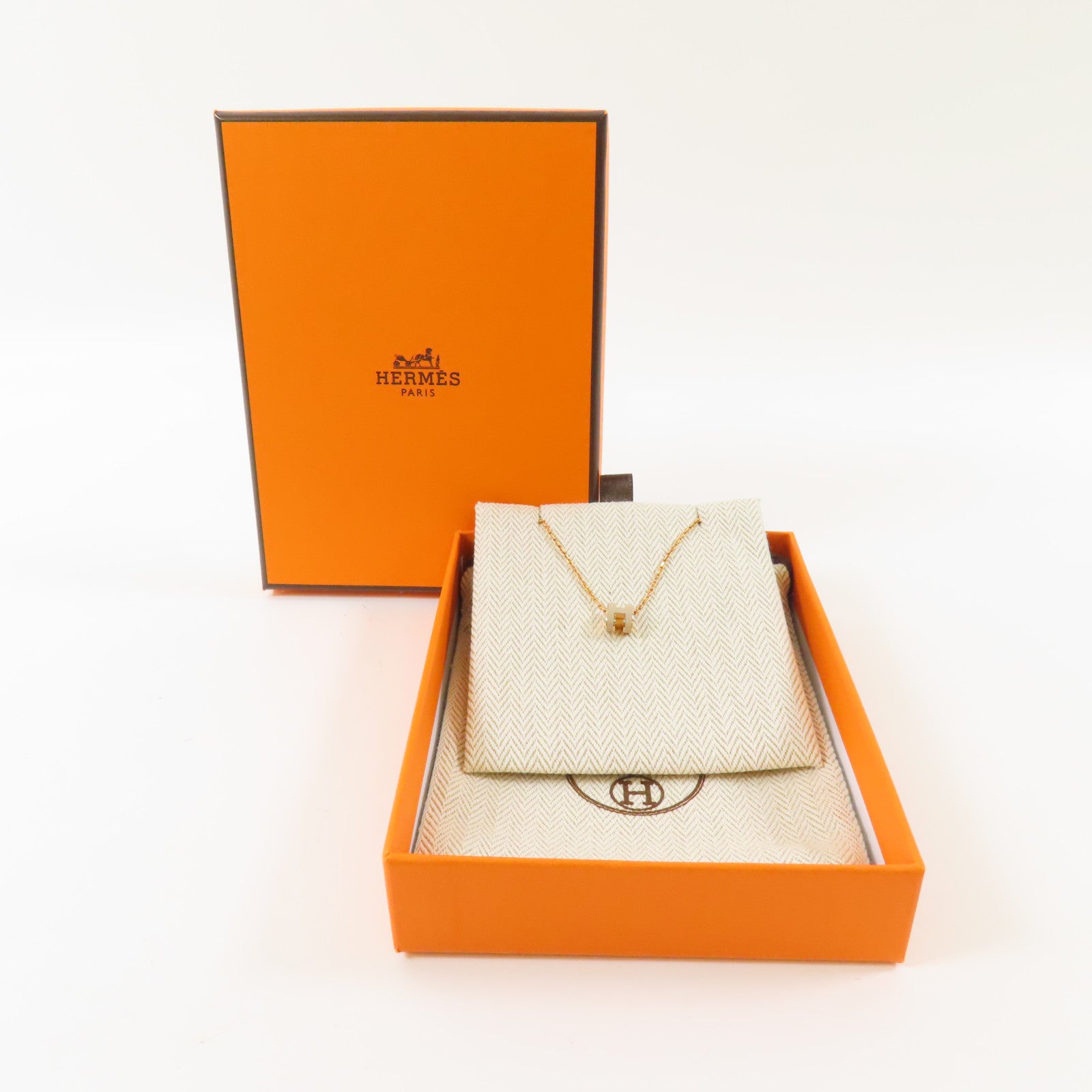 HERMES 金屬Mini Pop H Necklace項鍊