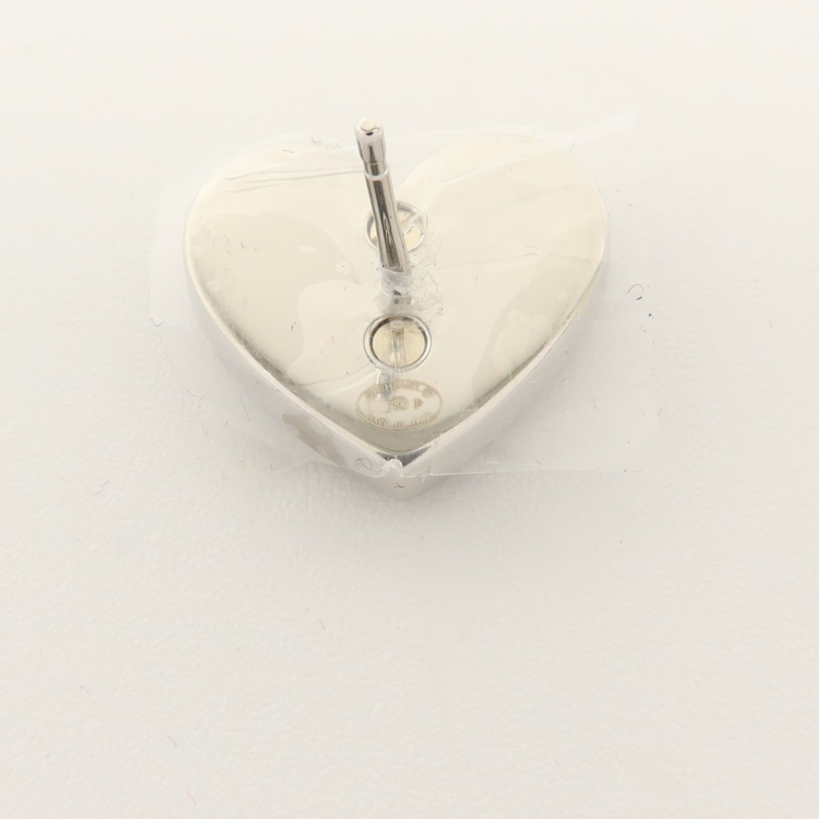 CHANEL 金屬/水晶Pierced Earring耳環