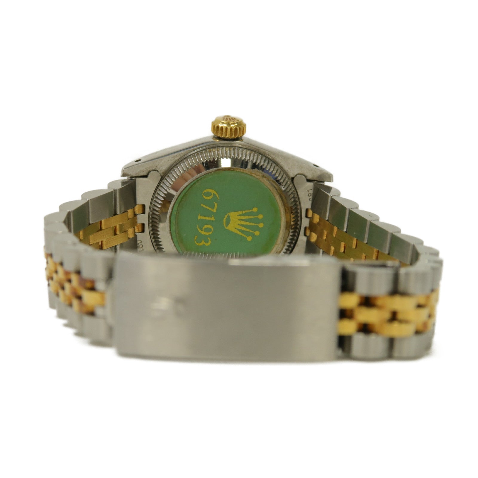 ROLEX Oyster Perpetual 18K黃金/不鏽鋼自動機芯手錶金色/銀色