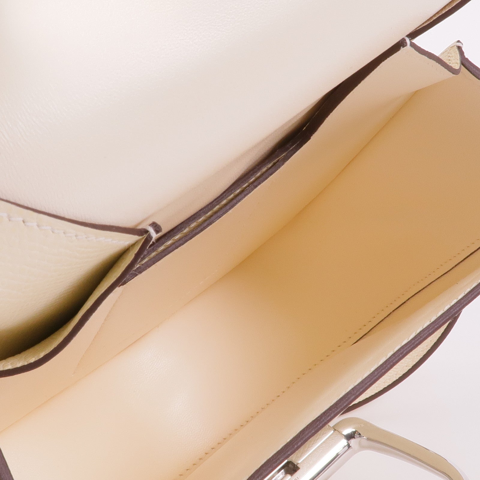 HERMES Epsom皮革Della Cavalleria Mini銀扣肩背袋