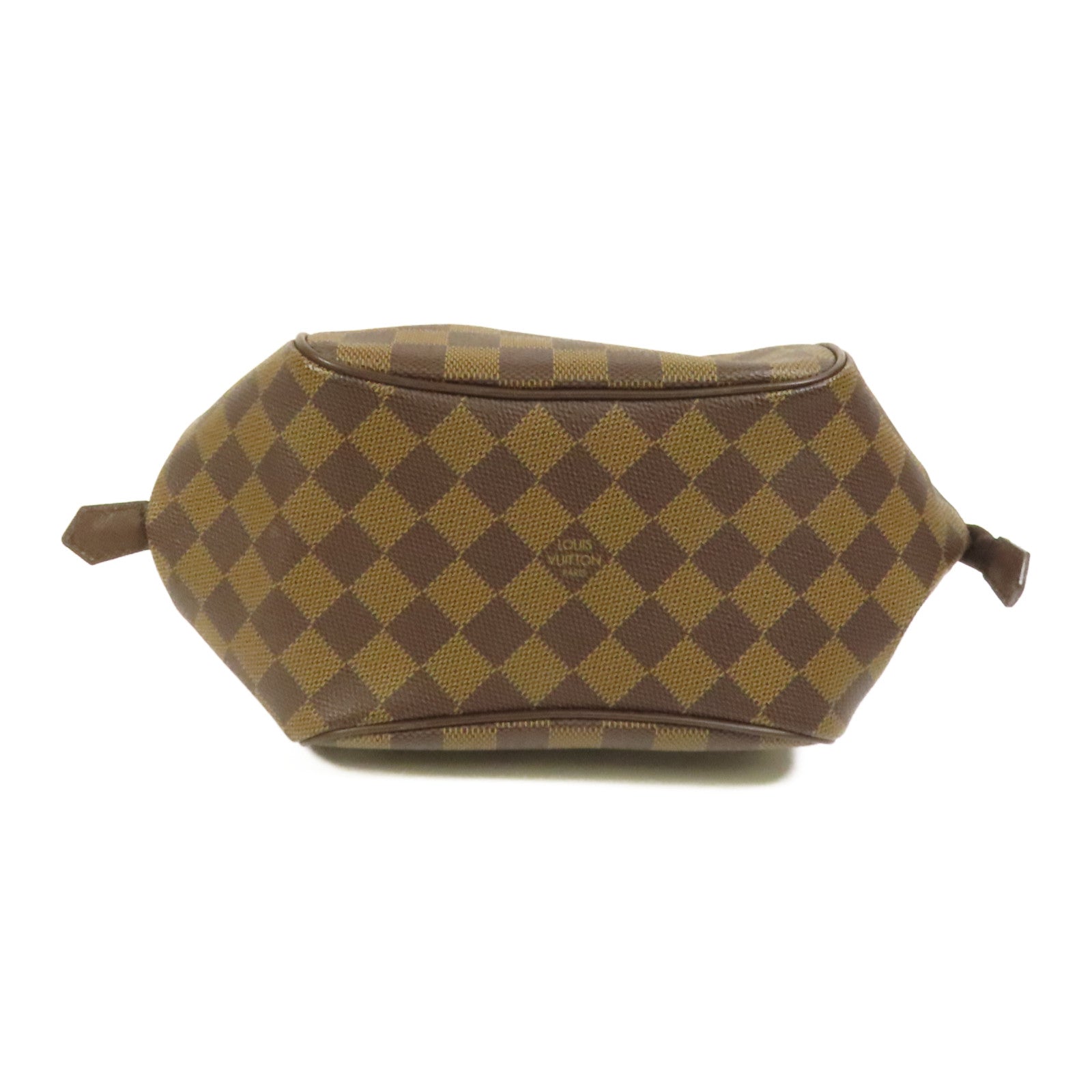 LOUIS VUITTON Damier Belem PM金扣手挽袋