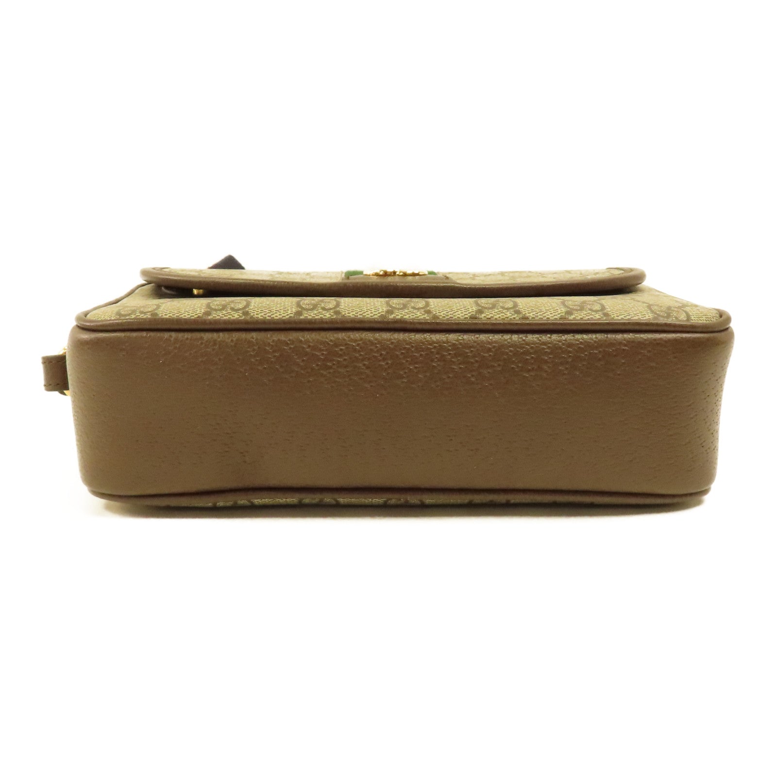 GUCCI 塗層帆布Ophidia GG金扣肩背袋