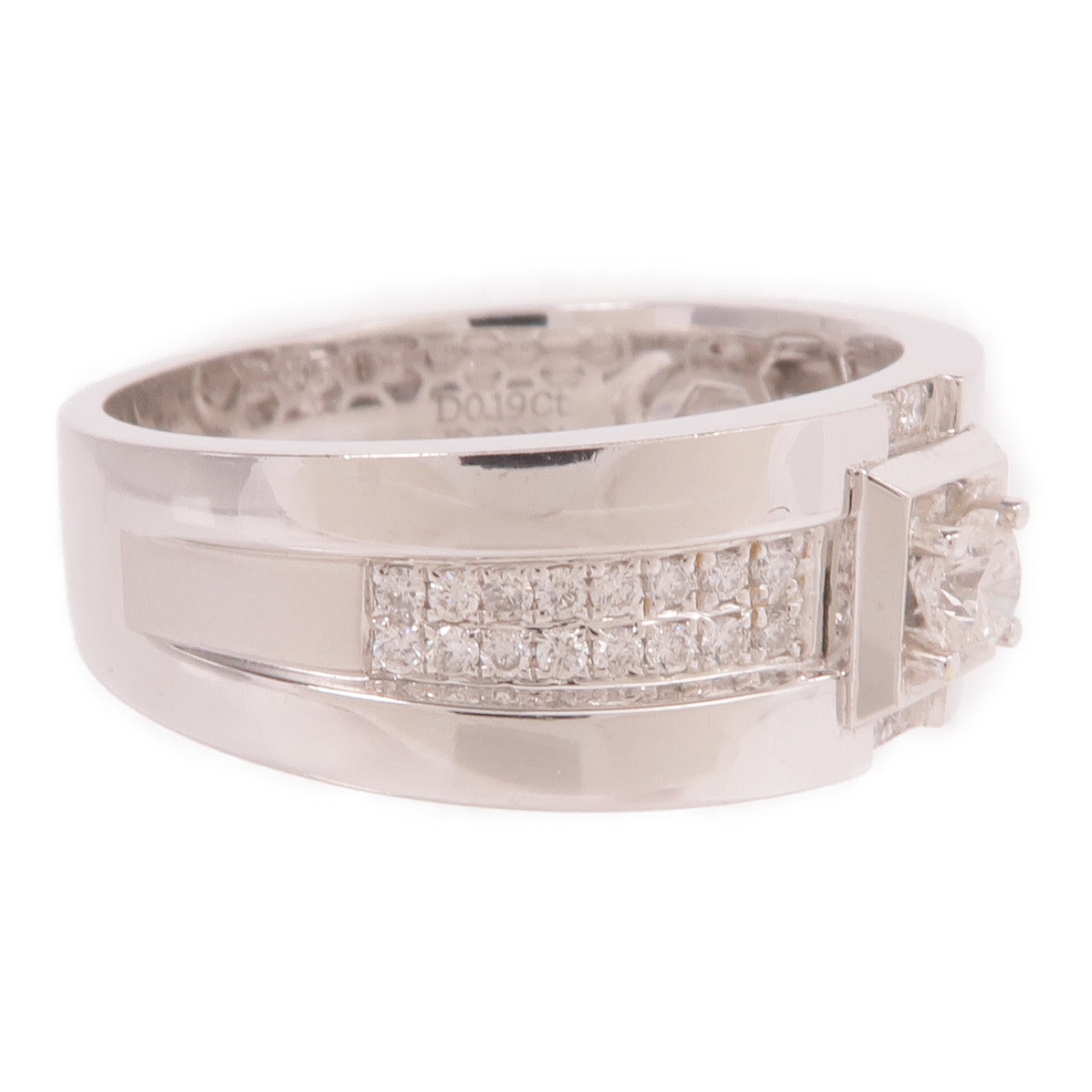 JEWELRY 【激減優惠】18K白金Diamond Ring鑽石戒指US#8.75
