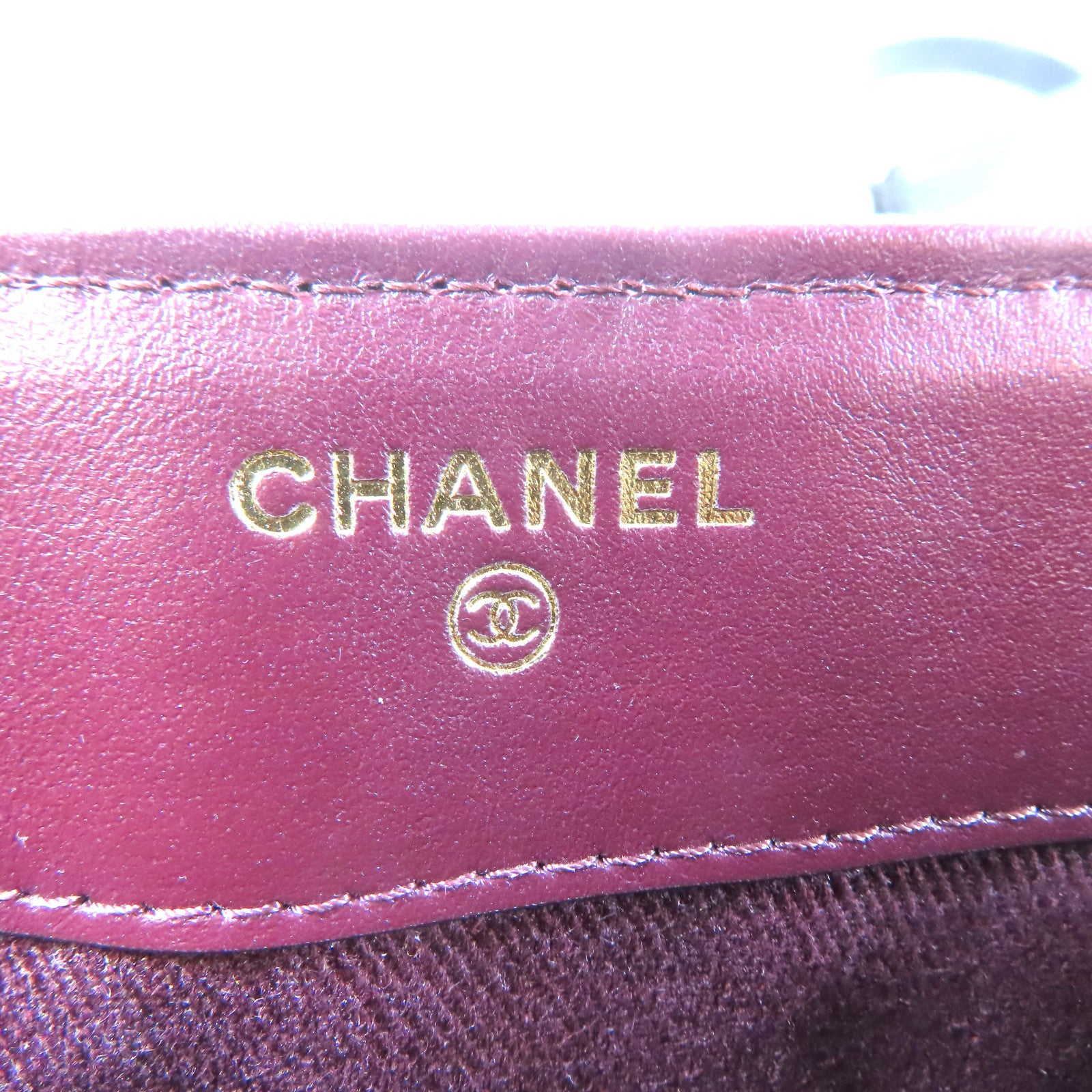 CHANEL 菱格Caviar皮革Wallet On Chain Bag金扣鏈帶肩背袋黑色