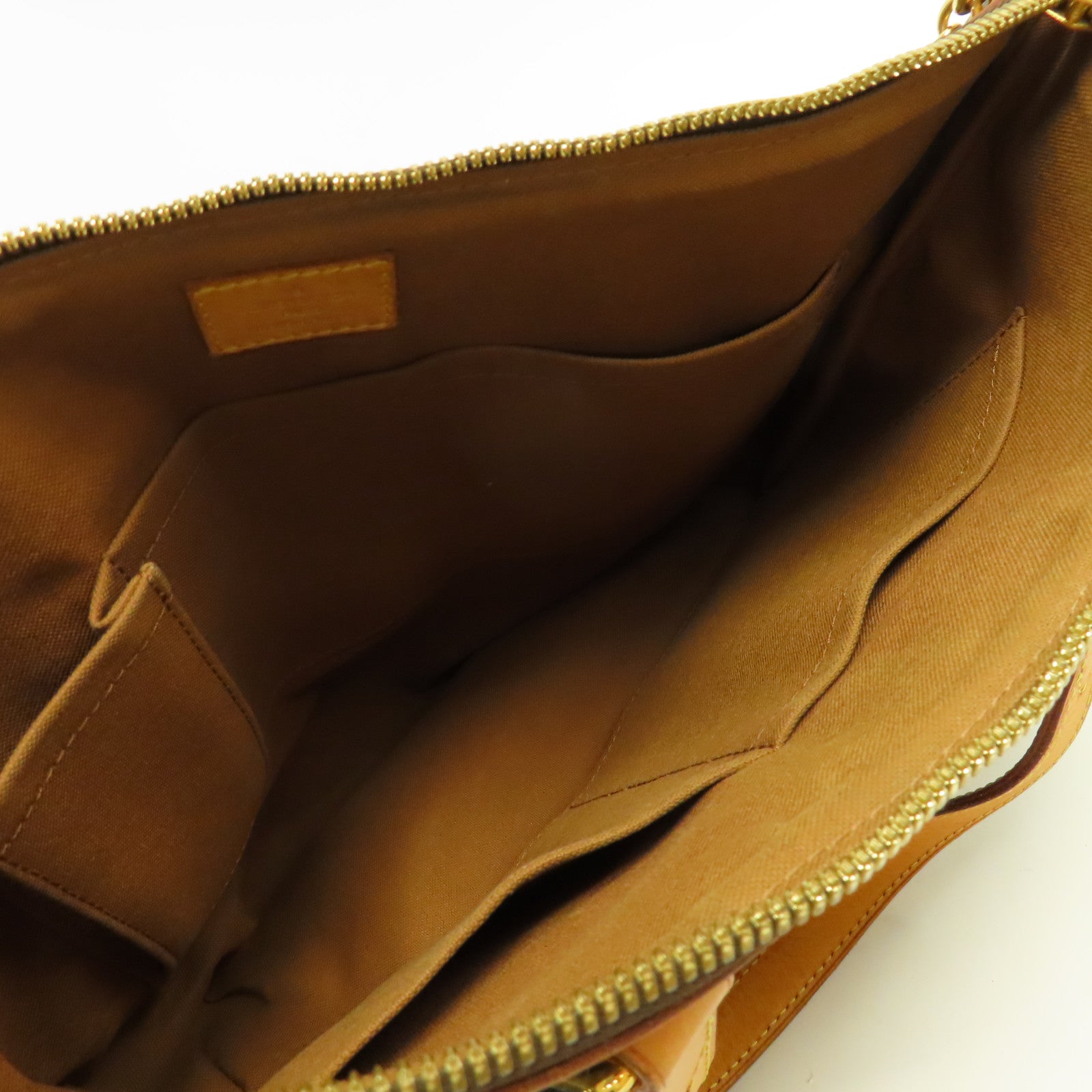 LOUIS VUITTON Monogram Palermo PM金扣手挽肩背兩用袋啡色