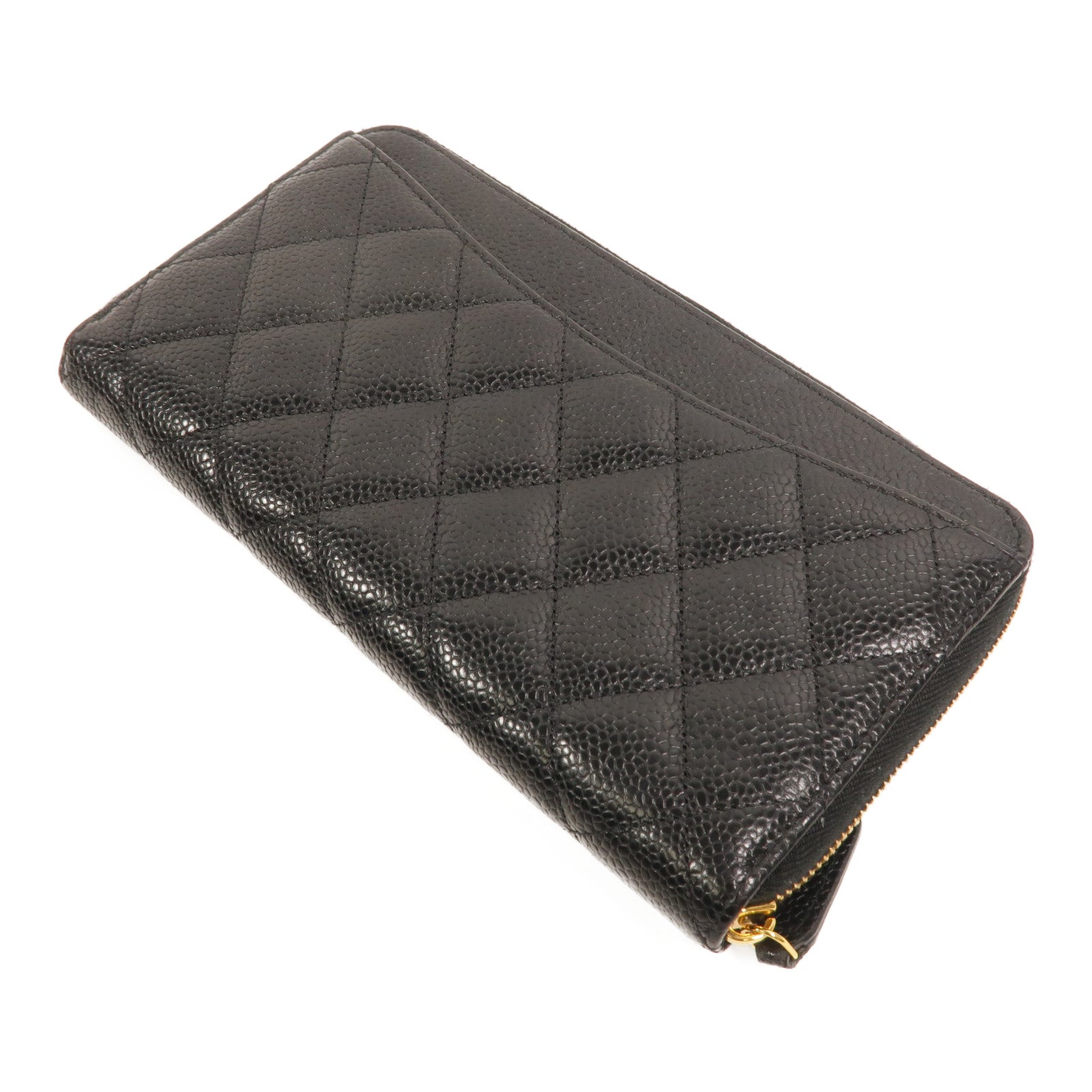 CHANEL 牛皮皮革Classic Zipped Long Wallet長錢包