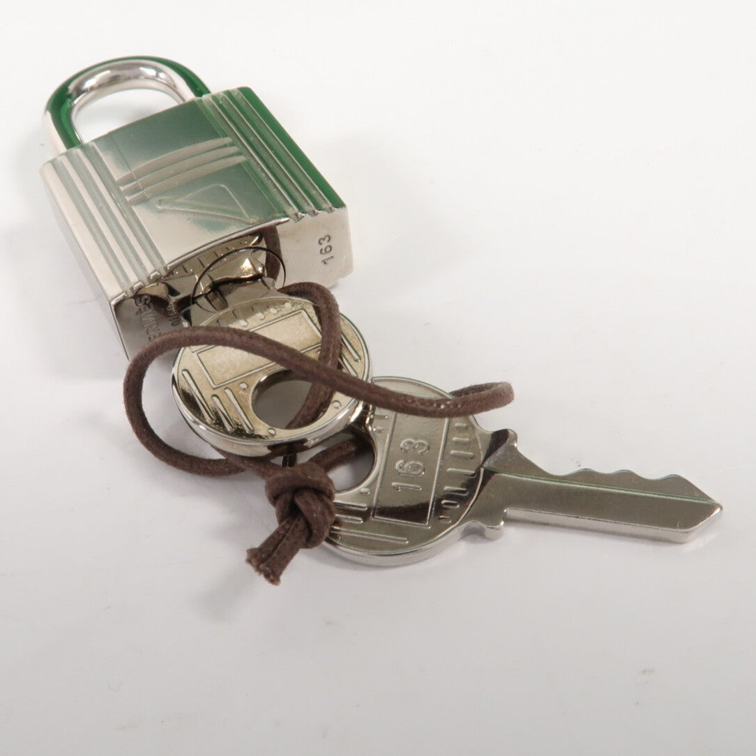 HERMES Clemence皮革Picotin MM銀扣手挽袋